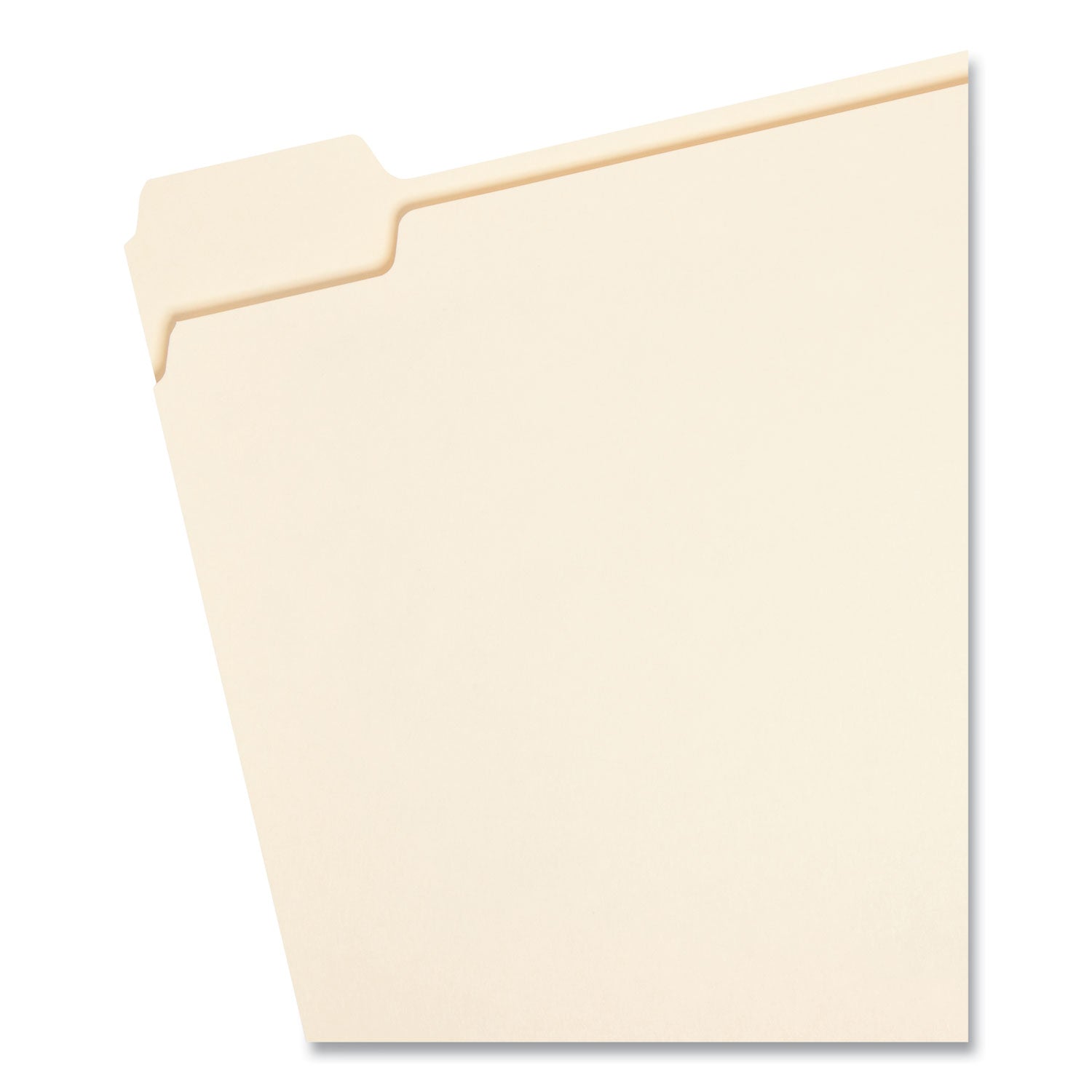 Smead Manila File Folders, 1/5-Cut Tabs: Assorted, Letter Size, 0.75" Expansion, Manila, 100/Box