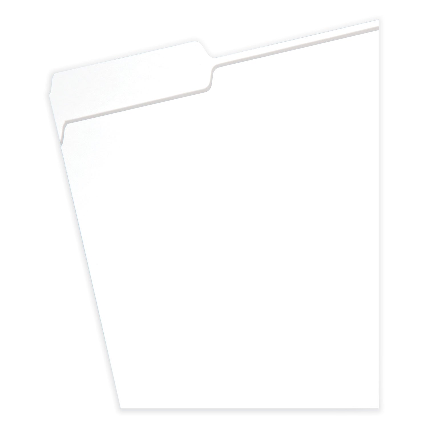 Smead Colored File Folders, 1/3-Cut Tabs: Assorted, Letter Size, 0.75" Expansion, White, 100/Box