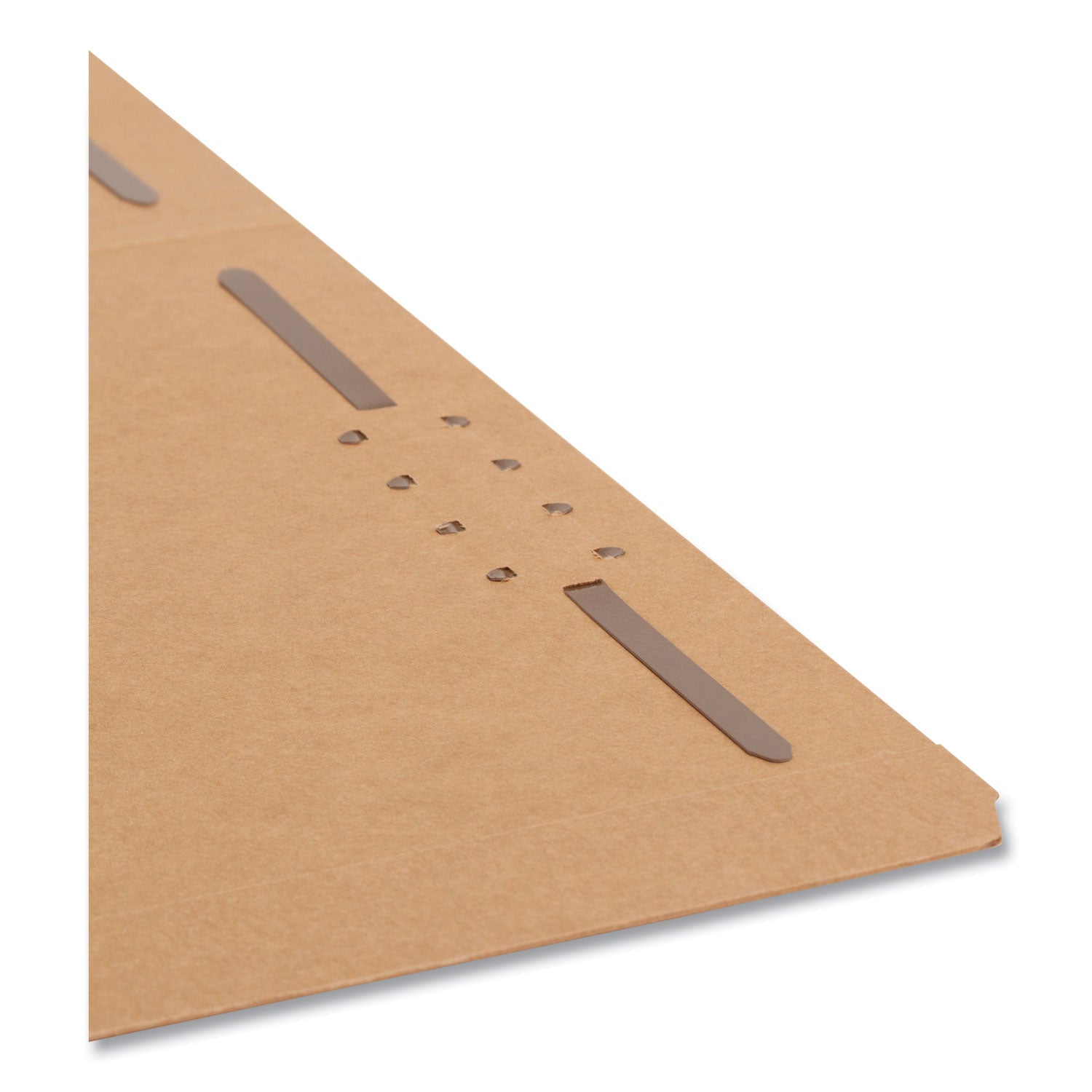 Smead Kraft Fastener Folders, 0.75" Expansion, 2 Fasteners, Letter Size, Kraft Exterior, 50/Box