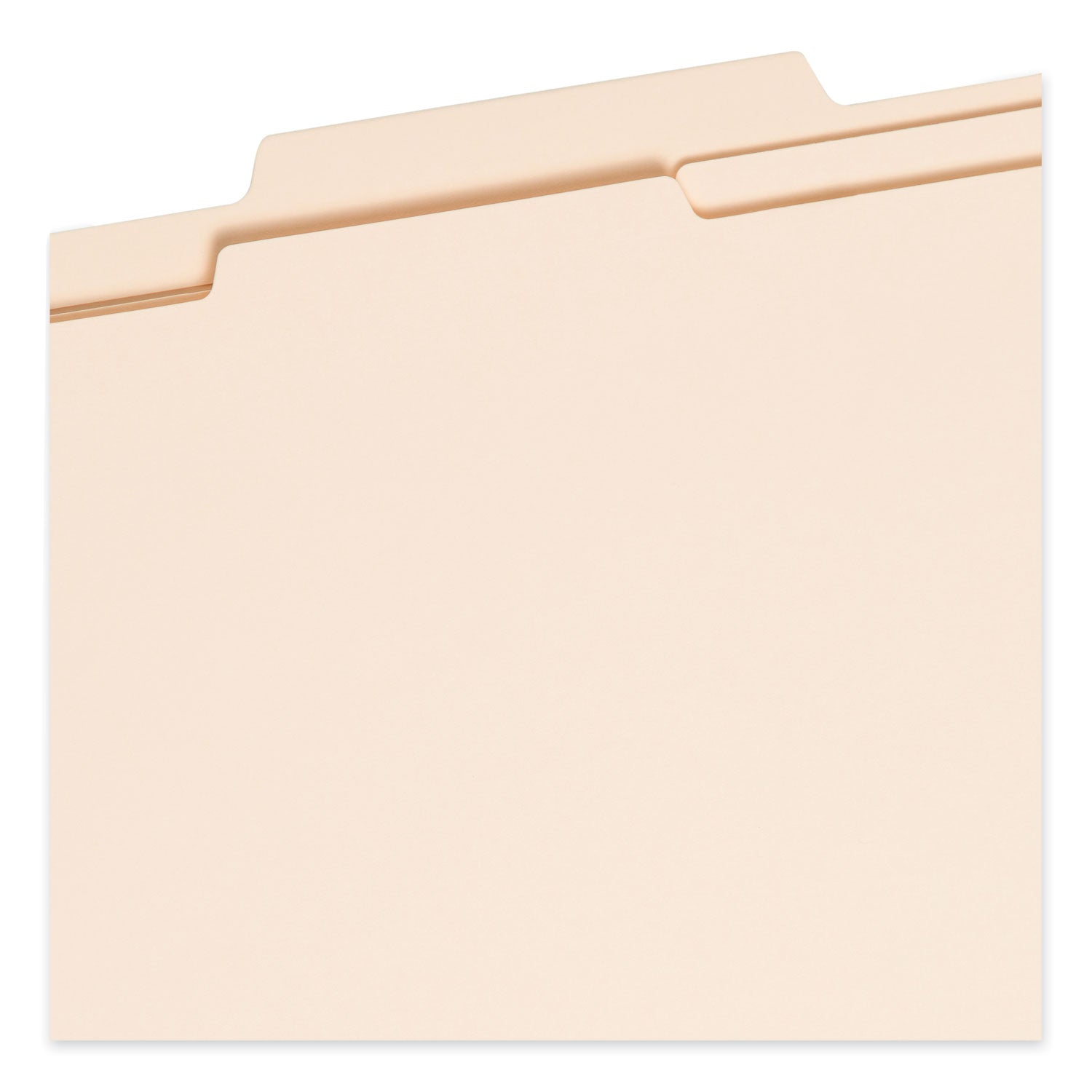 Smead Four-Section Top Tab Classification Folders, 2" Expansion, 1 Divider, 4 Fasteners, Legal Size, Manila, 10/Box