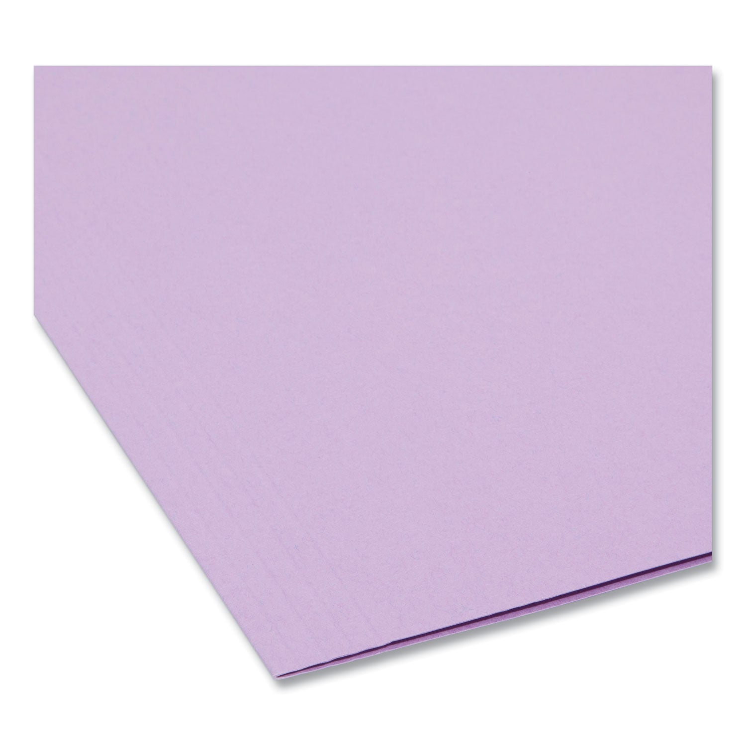 Smead Colored Hanging File Folders with 1/5 Cut Tabs, Letter Size, 1/5-Cut Tabs, Lavender, 25/Box