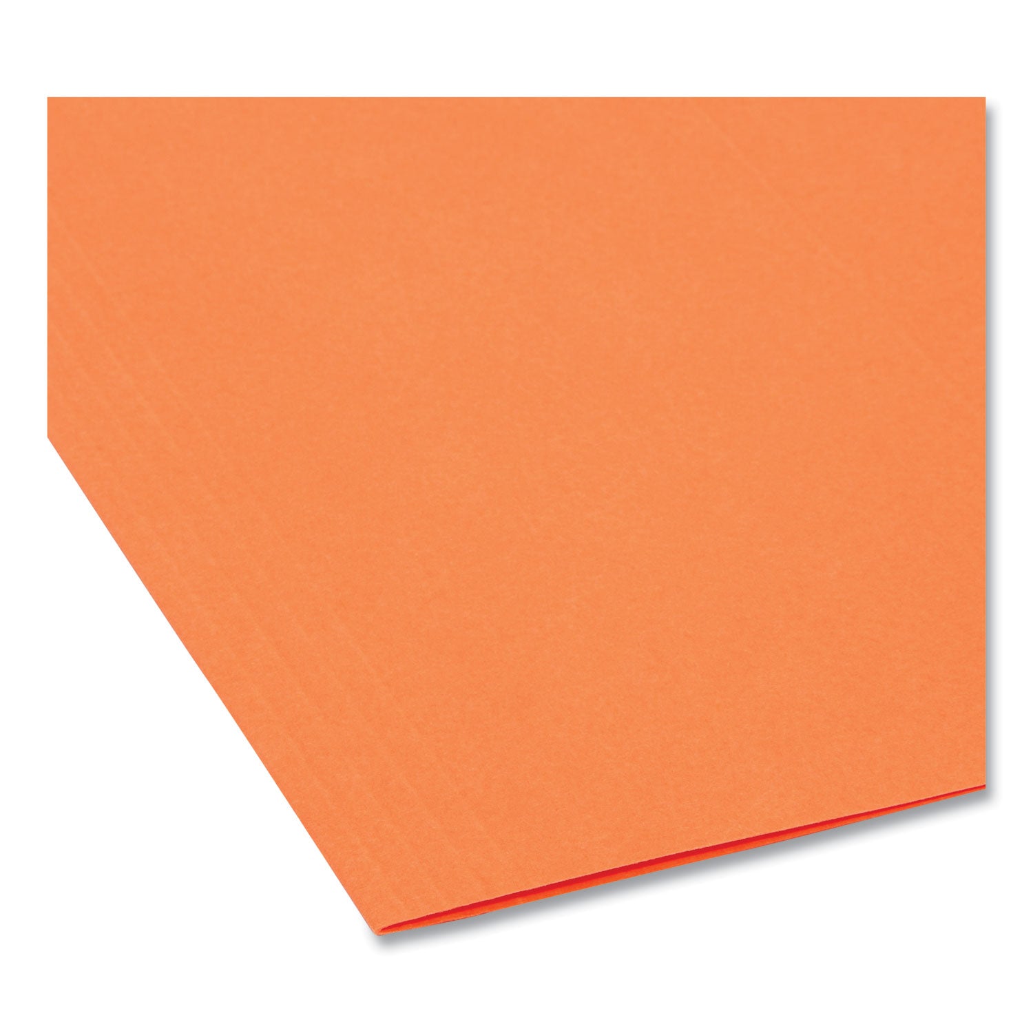 Smead Colored Hanging File Folders with 1/5 Cut Tabs, Letter Size, 1/5-Cut Tabs, Orange, 25/Box