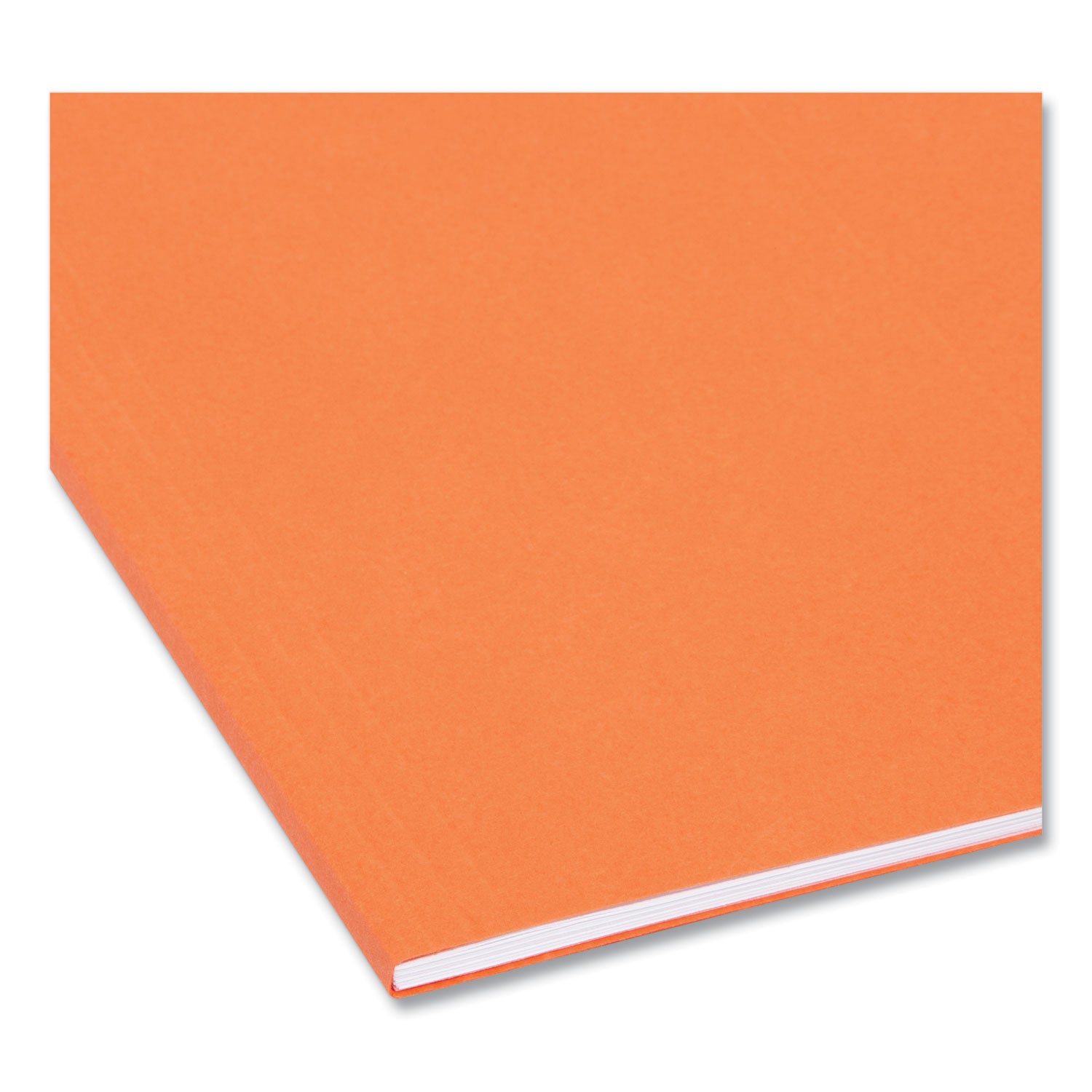 Smead Colored Hanging File Folders with 1/5 Cut Tabs, Letter Size, 1/5-Cut Tabs, Orange, 25/Box