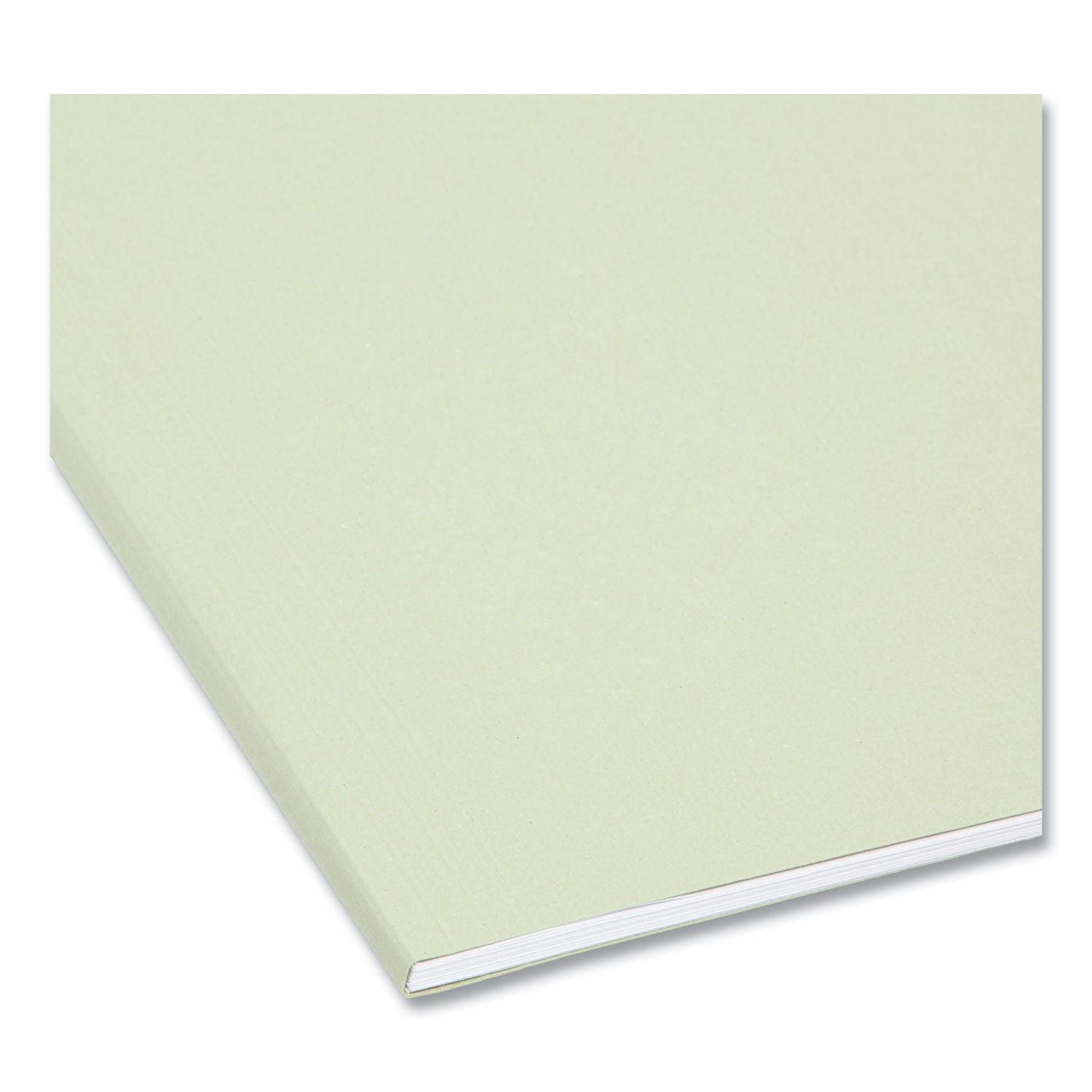 Smead FasTab Hanging Folders, Letter Size, 1/3-Cut Tabs, Moss, 20/Box