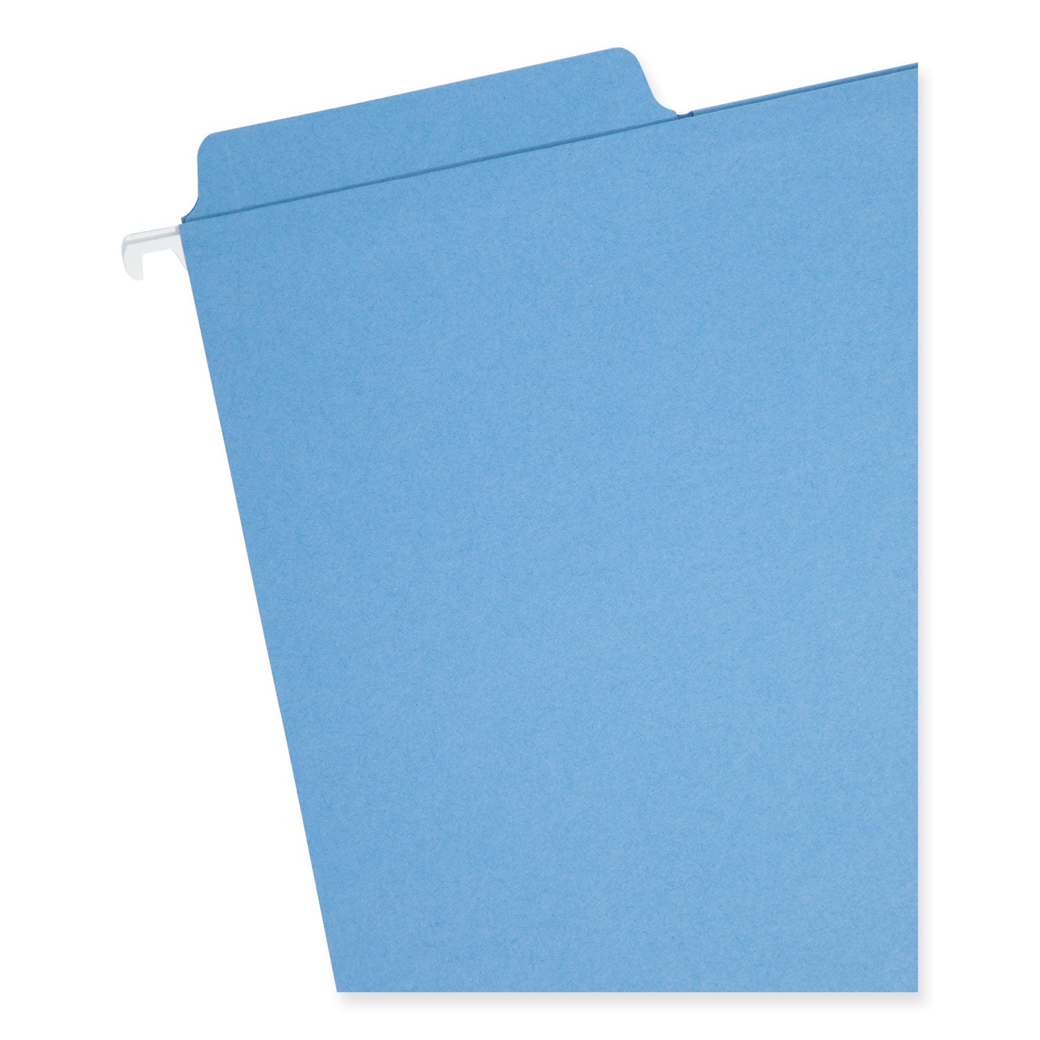 Smead FasTab Hanging Folders, Letter Size, 1/3-Cut Tabs, Blue, 20/Box