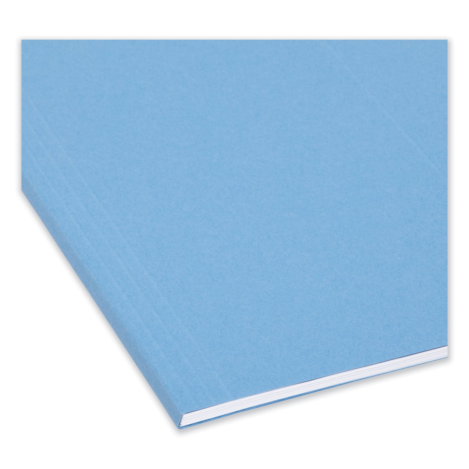 Smead FasTab Hanging Folders, Letter Size, 1/3-Cut Tabs, Blue, 20/Box