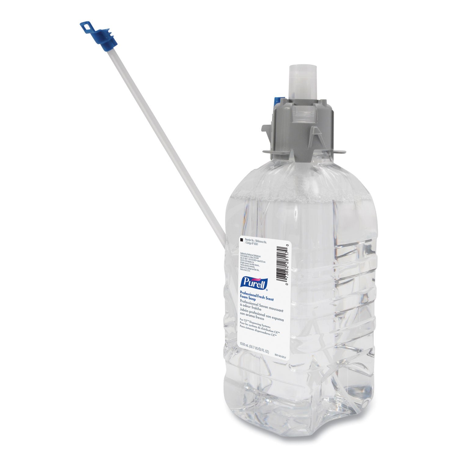 PURELL® Professional Foam Soap Refill, For CX, CXi, CXT Dispensers, Fresh Scent, 1,500 mL