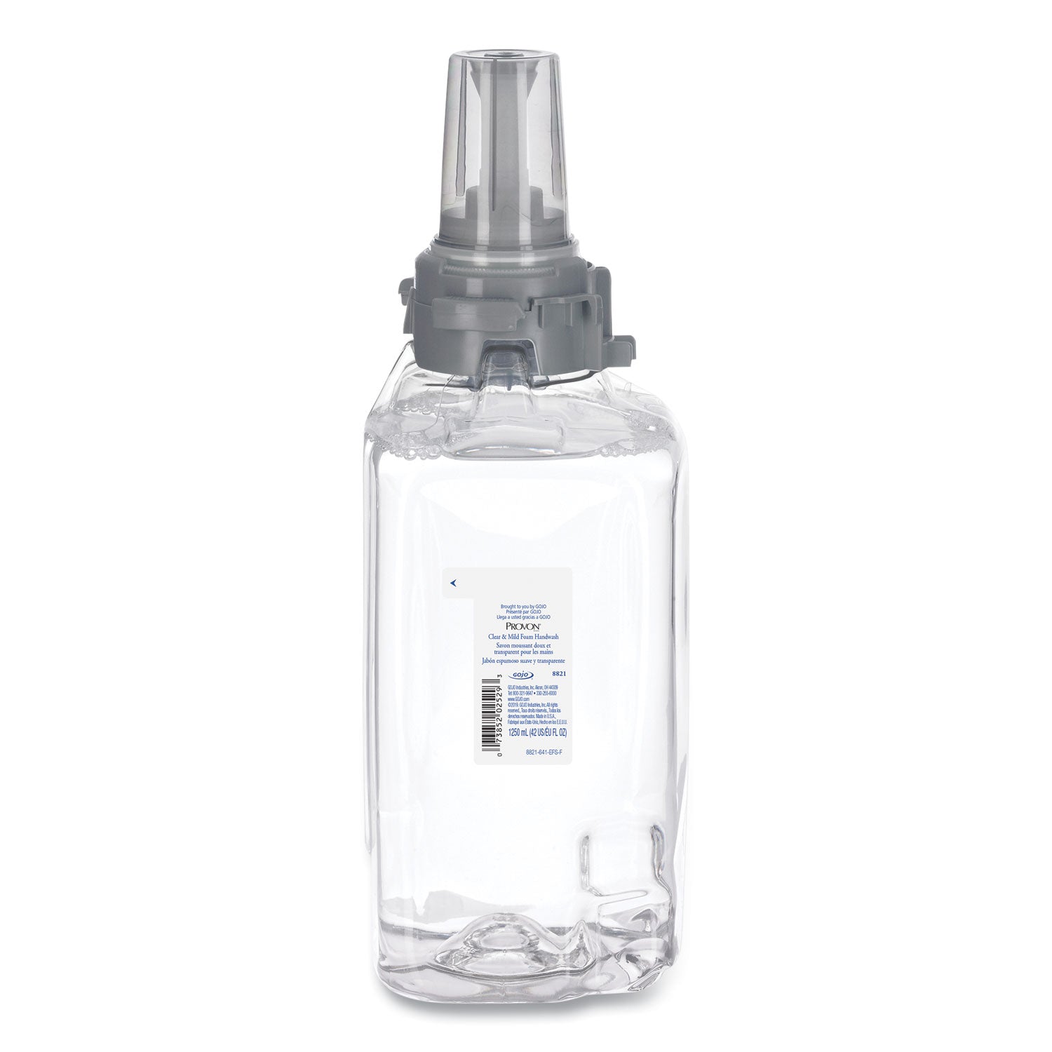 PROVON® Clear and Mild Foam Hand Wash Refill, Unscented, 1,250 mL, 3/Carton