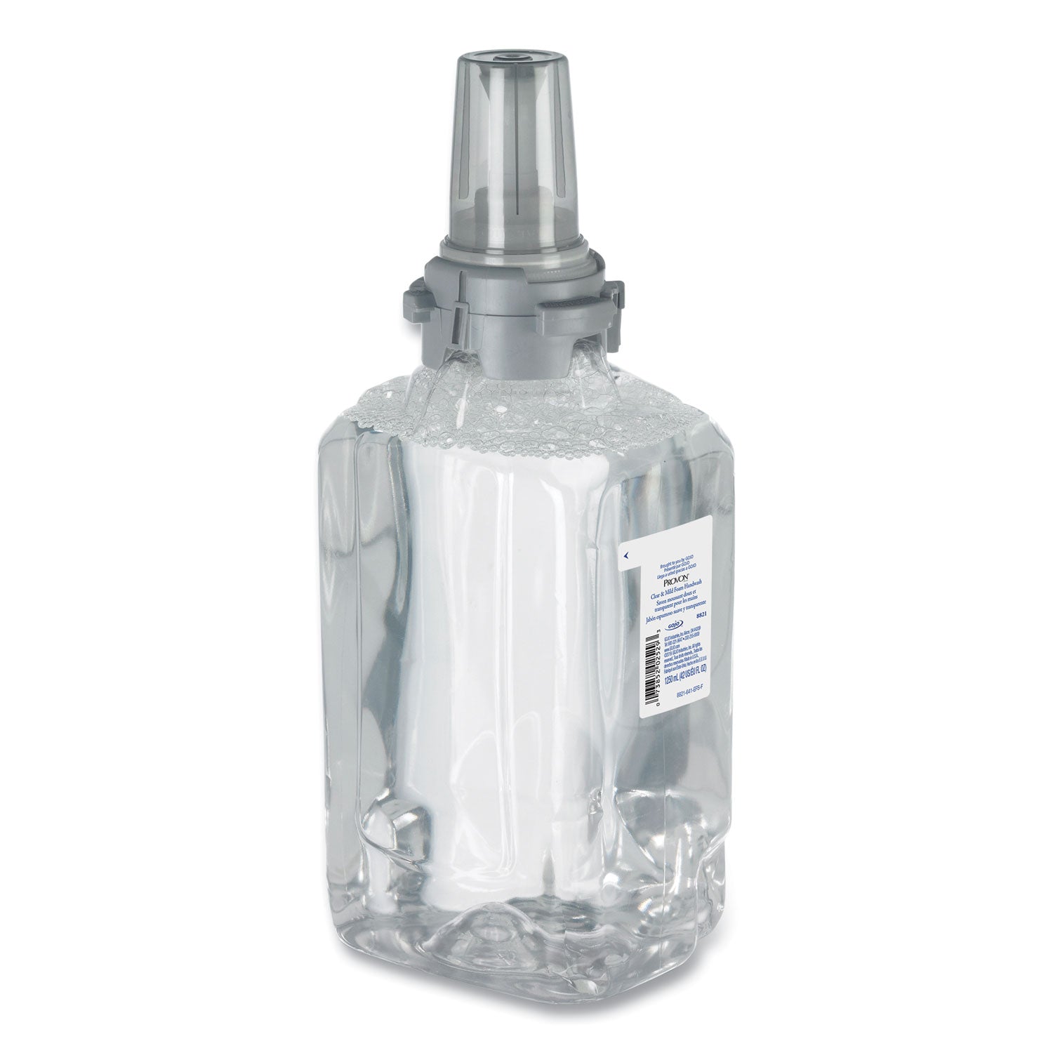 PROVON® Clear and Mild Foam Hand Wash Refill, Unscented, 1,250 mL, 3/Carton