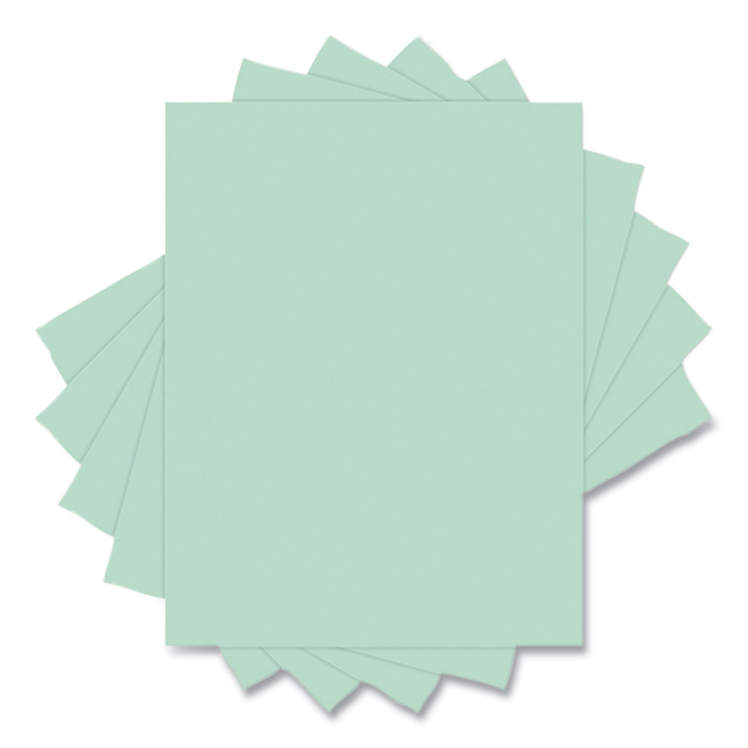 Lettermark™ 30% Recycled Colored Paper, 20 lb Bond Weight, 8.5 x 11, Green, 500/Ream