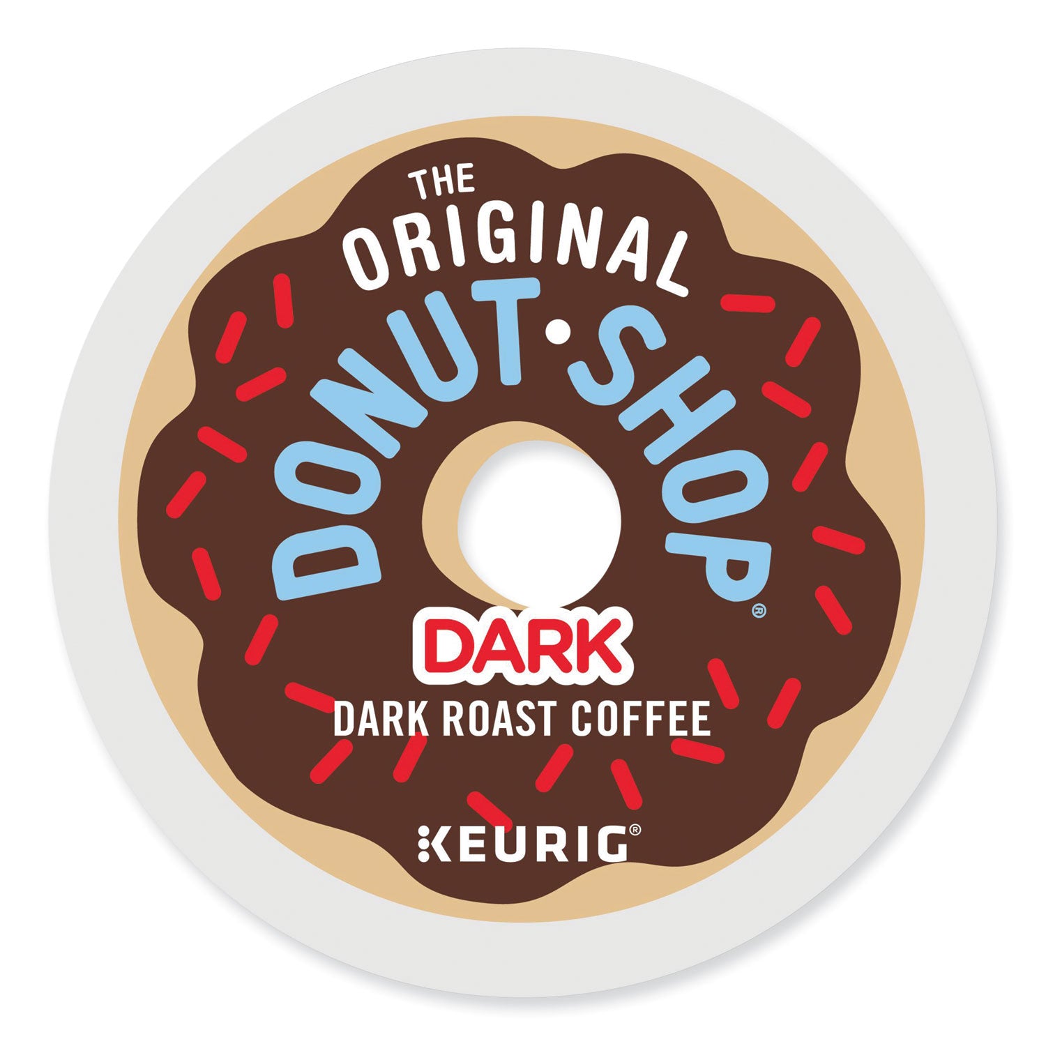 The Original Donut Shop® DARK K-Cups, Regular Extra Bold, 48/Box