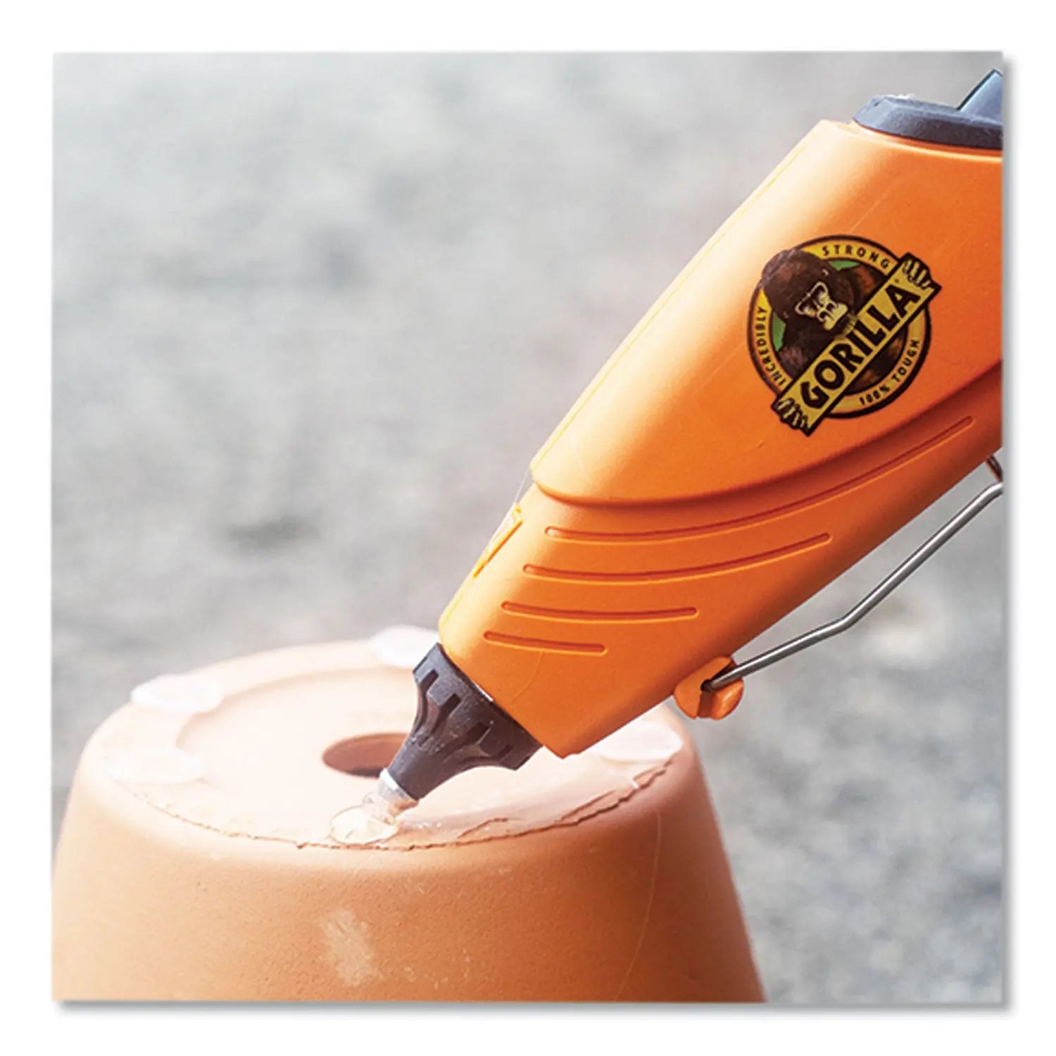 Hot Glue Sticks, 0.43" dia x 4", Dries Clear, 45/Pack Gorilla® Flipcost