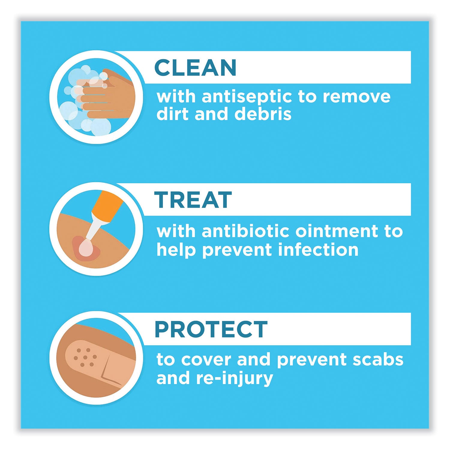 BAND-AID® Water Block Waterproof Medical Tape, Dry Rubber, 1 x 10 yds, White