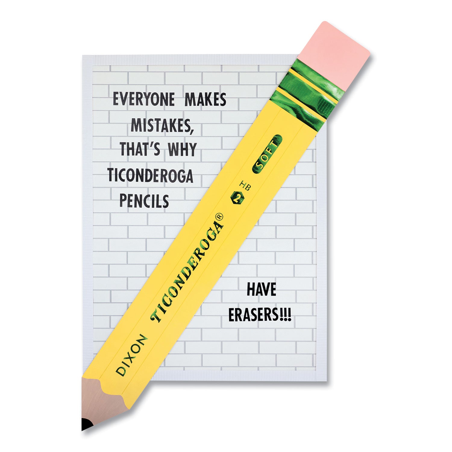 Pacon® Fadeless Paper Roll, 50 lb Bond Weight, 48 x 50 ft, White Subway Tile