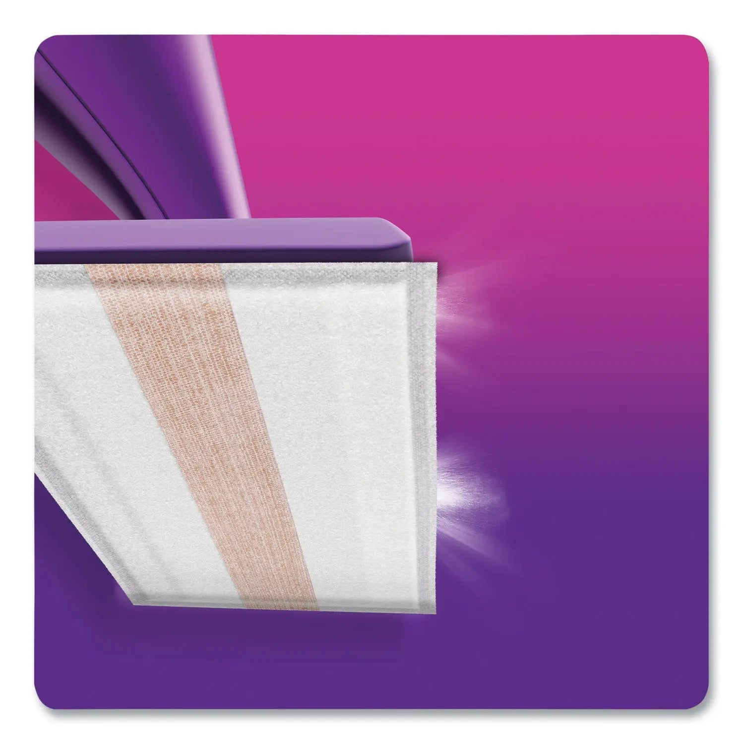 WetJet System Wood Mopping Pad, 5.4 x 11.3, White, 20/Pack Swiffer® Flipcost