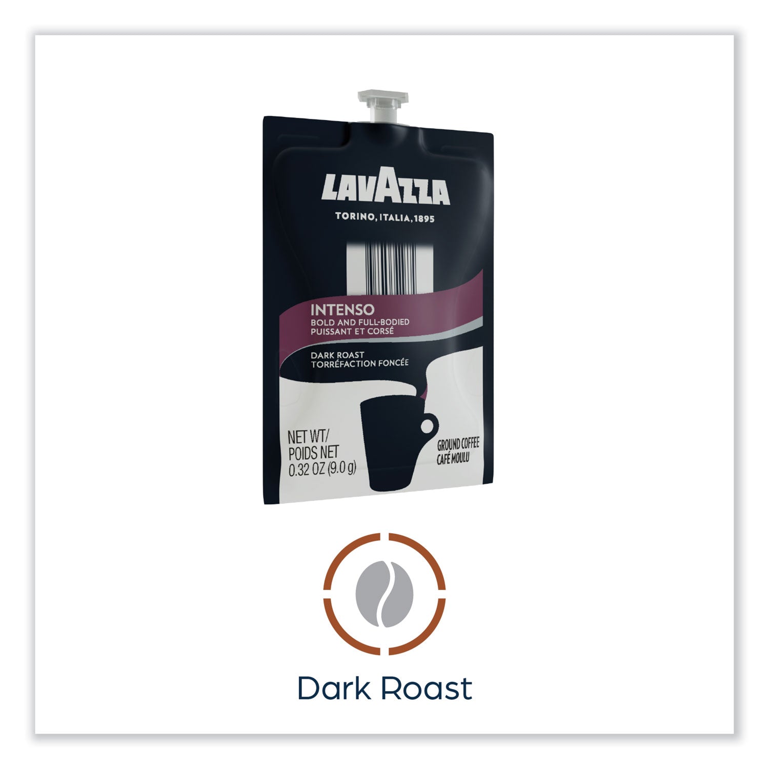 Lavazza FLAVIA Coffee Freshpacks, Intenso Dark Roast, 85/Carton