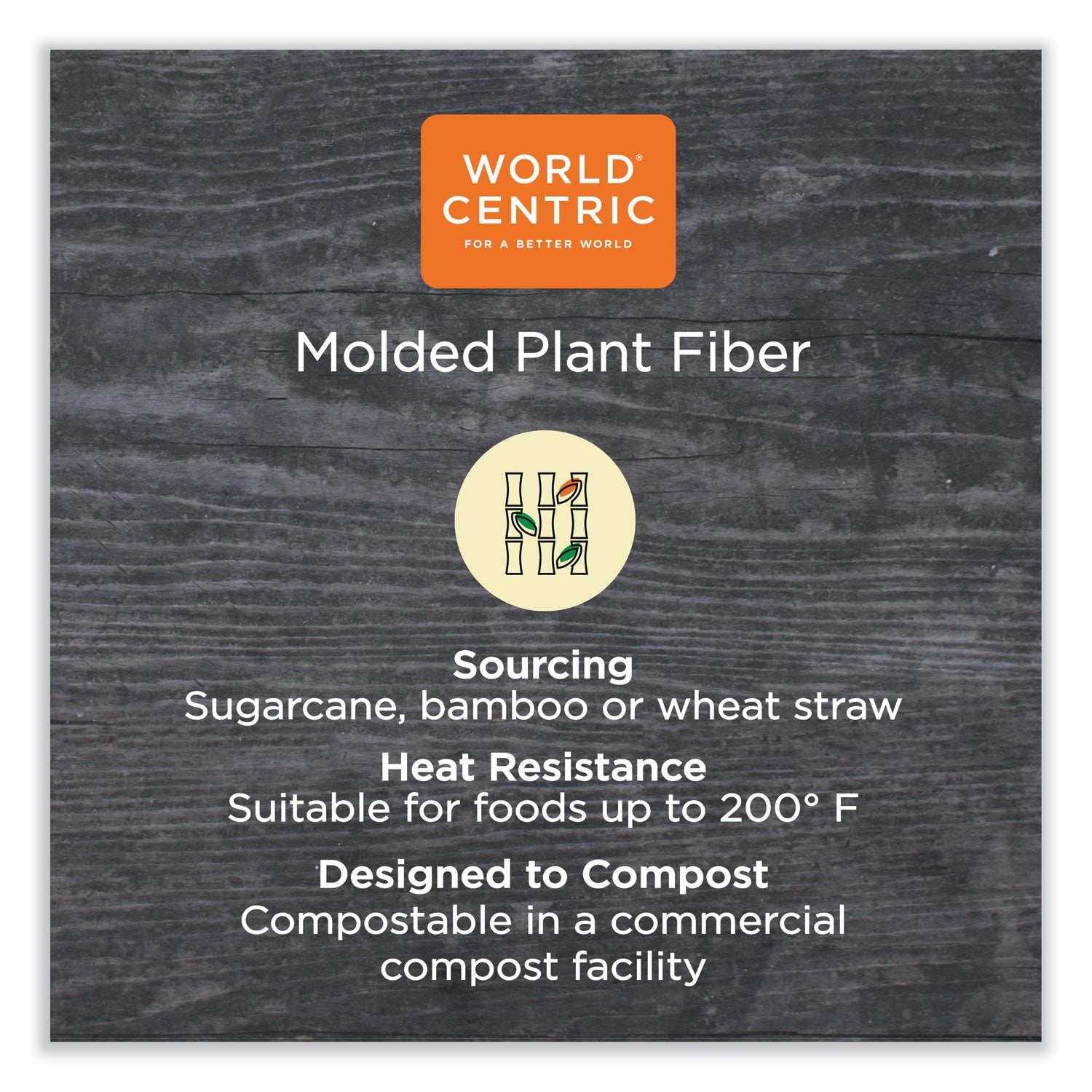 World Centric® Fiber Trays, 5.7 x 8.2 x 0.6, Natural, Paper, 500/Carton