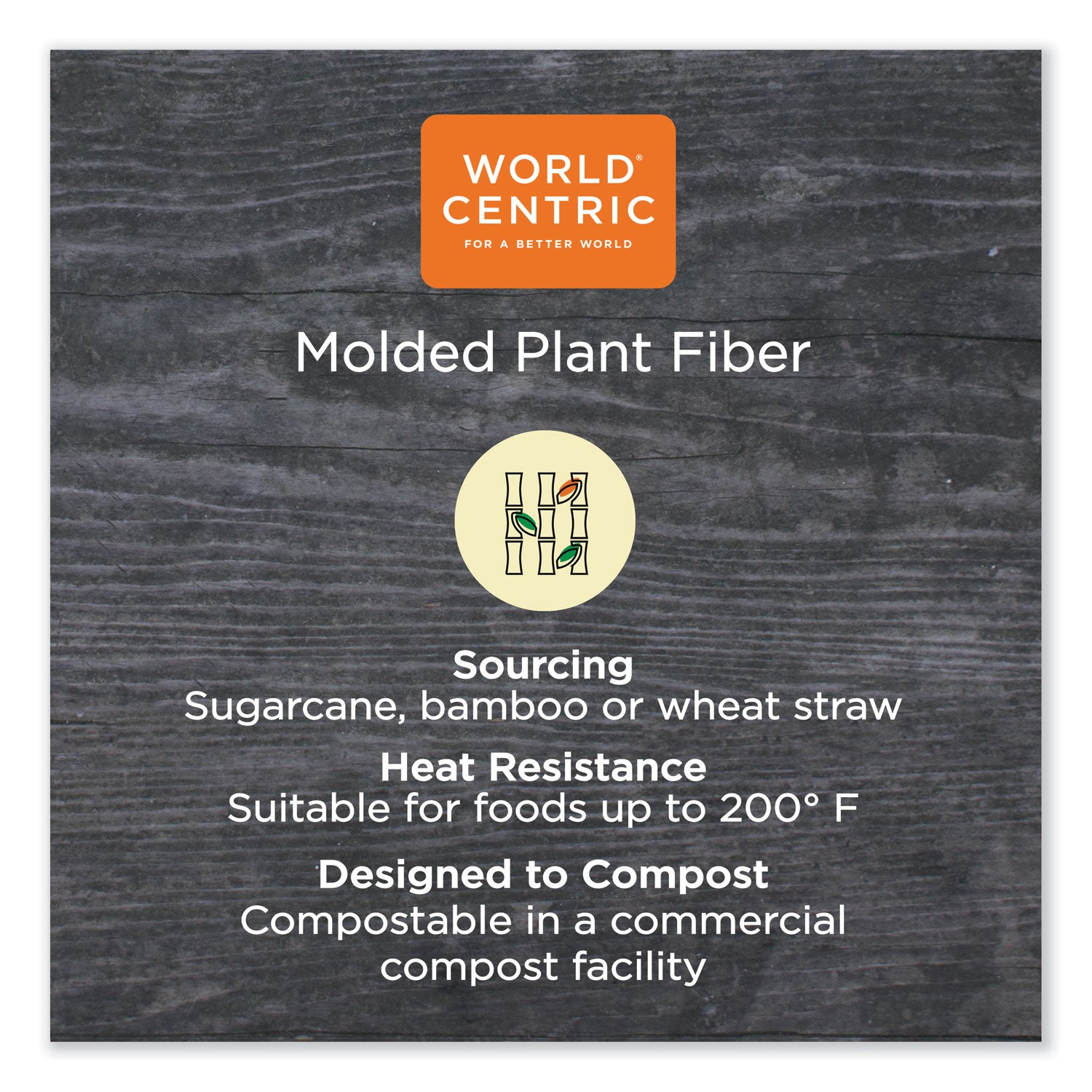 World Centric® Fiber Cups, 4 oz, 2.9" Diameter x 2.1" h, Natural, Paper, 1,000/Carton