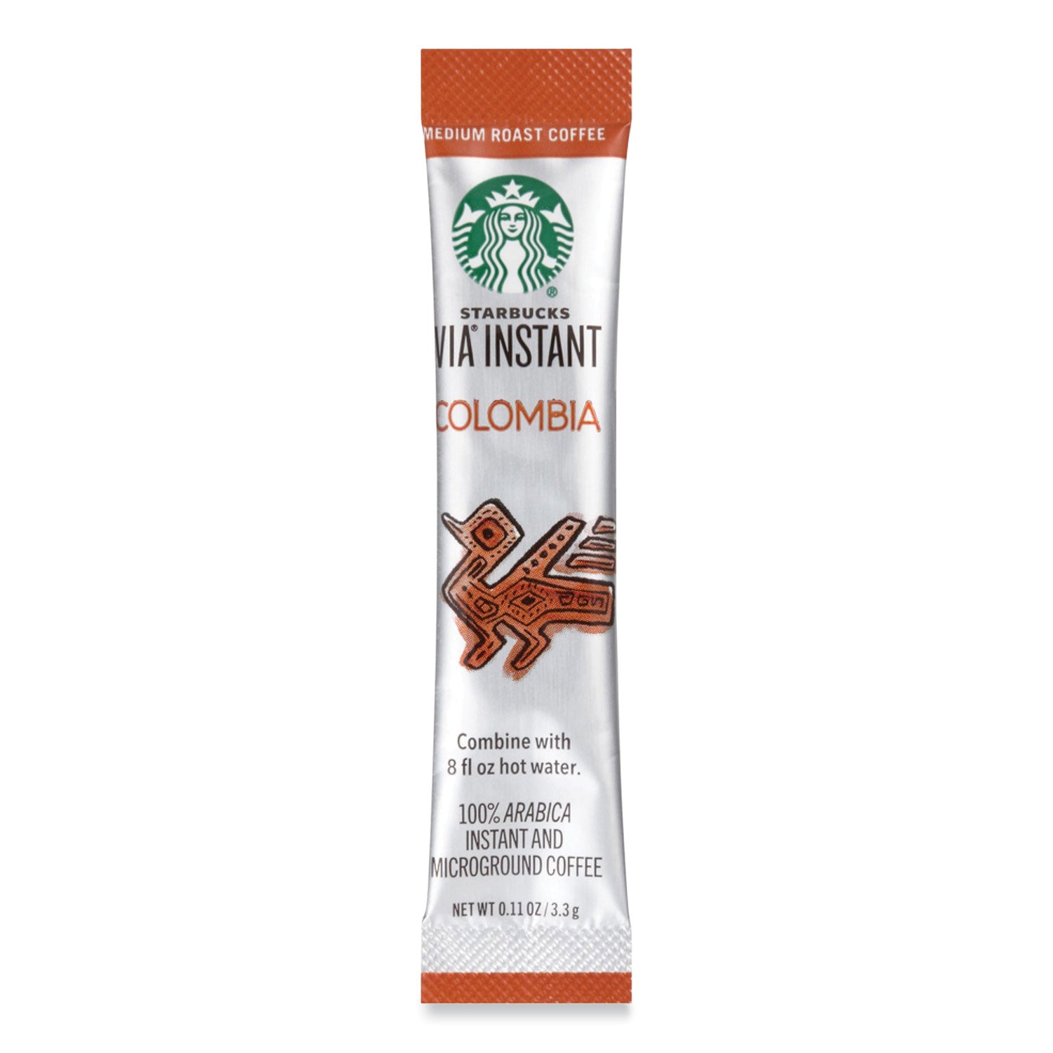 Starbucks® VIA Ready Brew Coffee, Colombia, 1.4 oz Packet, 8/Pack
