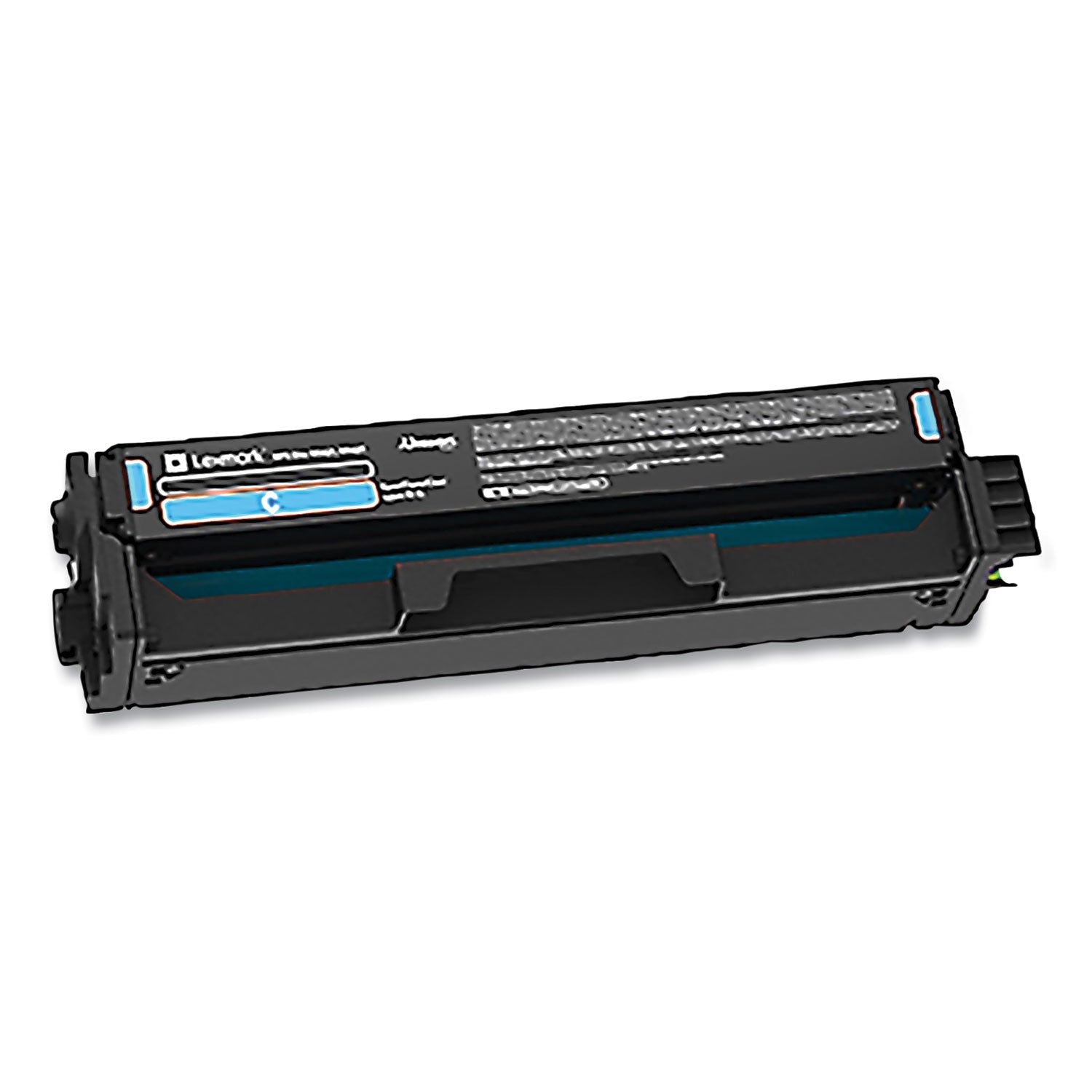 Lexmark™ 20n10c0 Return Program Toner, 1,500 Page-Yield, Cyan