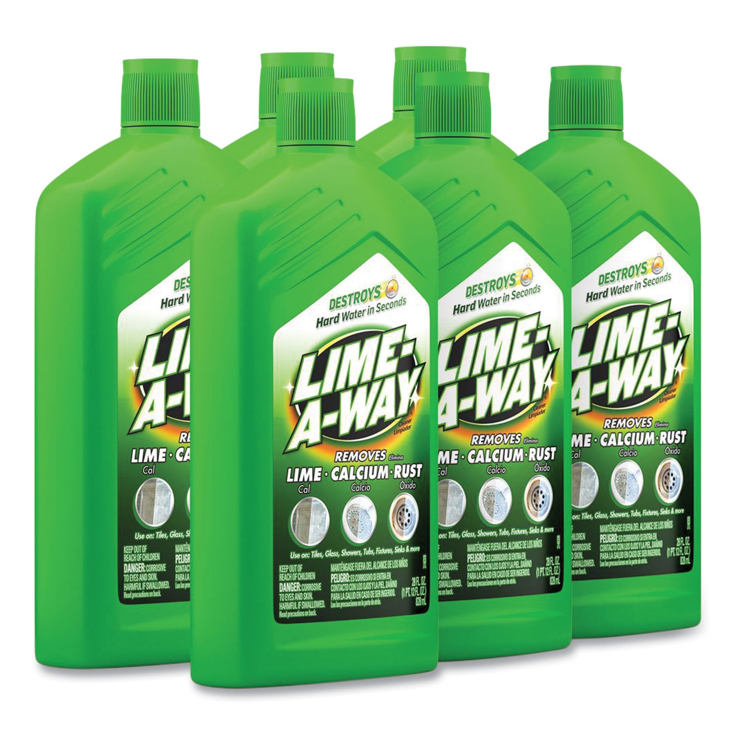 LIME-A-WAY® Lime, Calcium And Rust Remover, 28 Oz Bottle