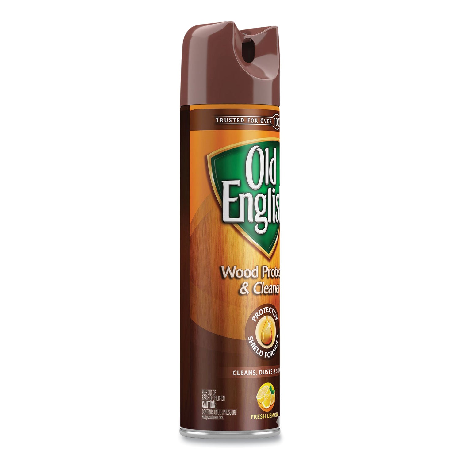 OLD ENGLISH® Furniture Polish, Fresh Lemon Scent, 12.5 Oz Aerosol Spray