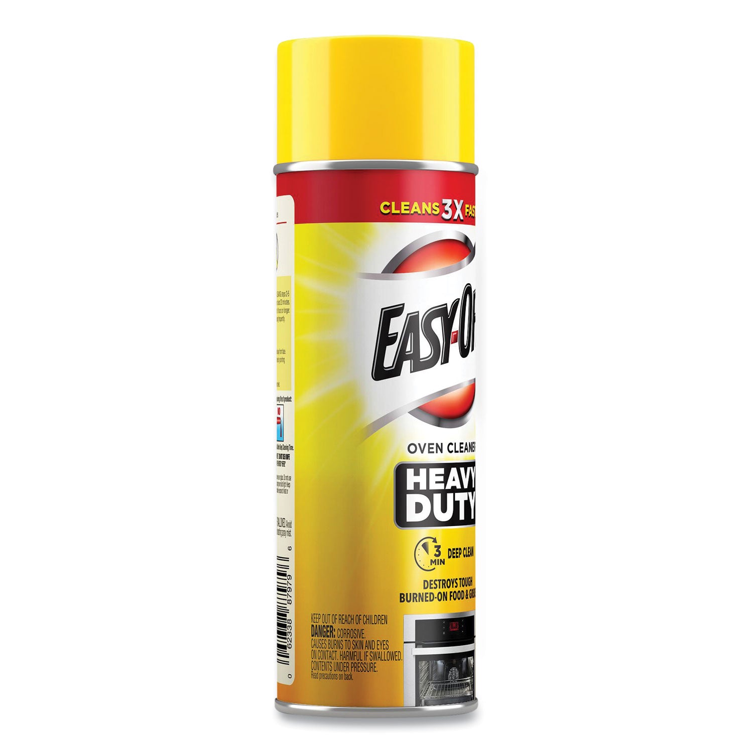 EASY-OFF® Heavy Duty Oven Cleaner, Fresh Scent, Foam, 14.5 Oz Aerosol Spray