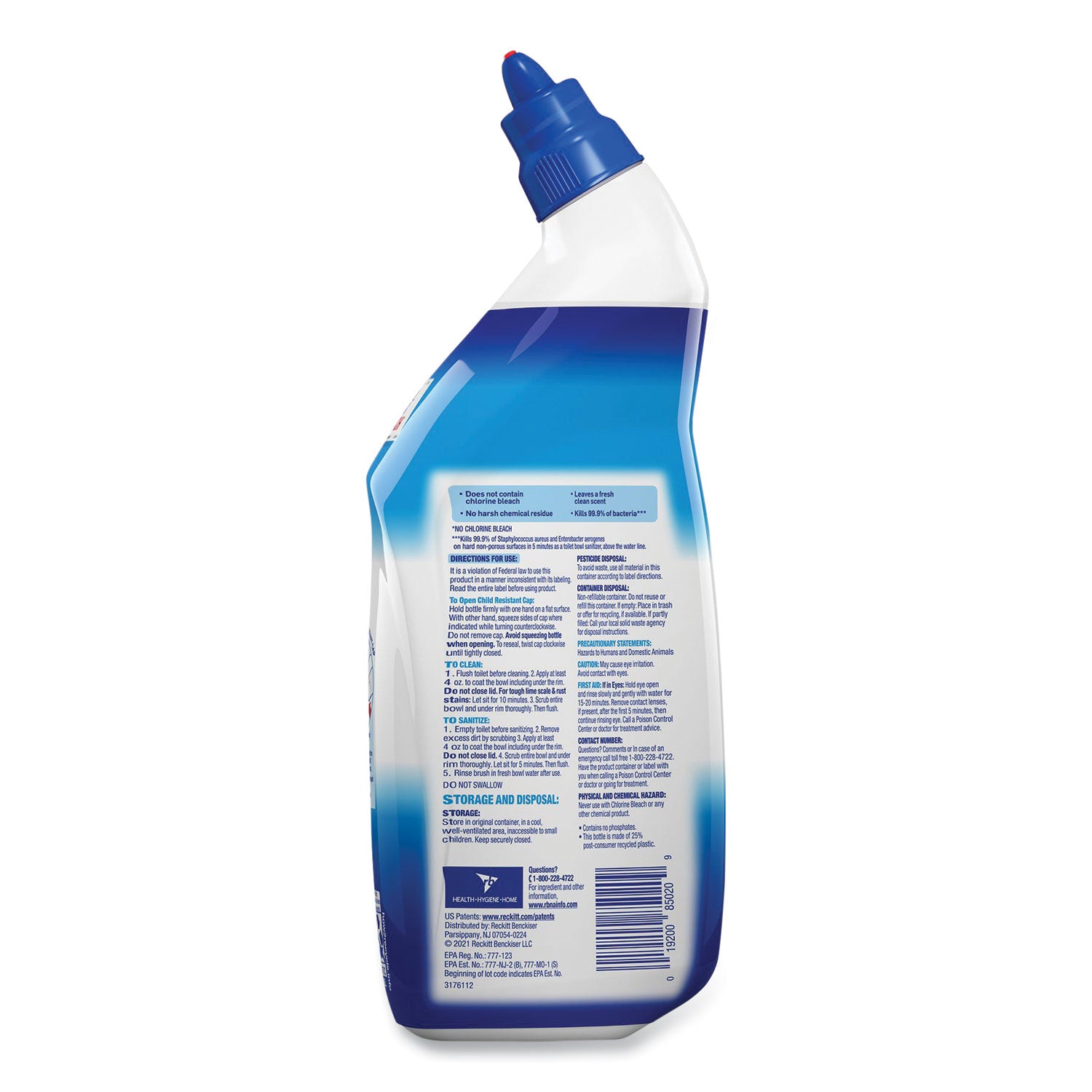 LYSOL® Brand Toilet Bowl Cleaner With Hydrogen Peroxide, Ocean Fresh Scent, 24 Oz