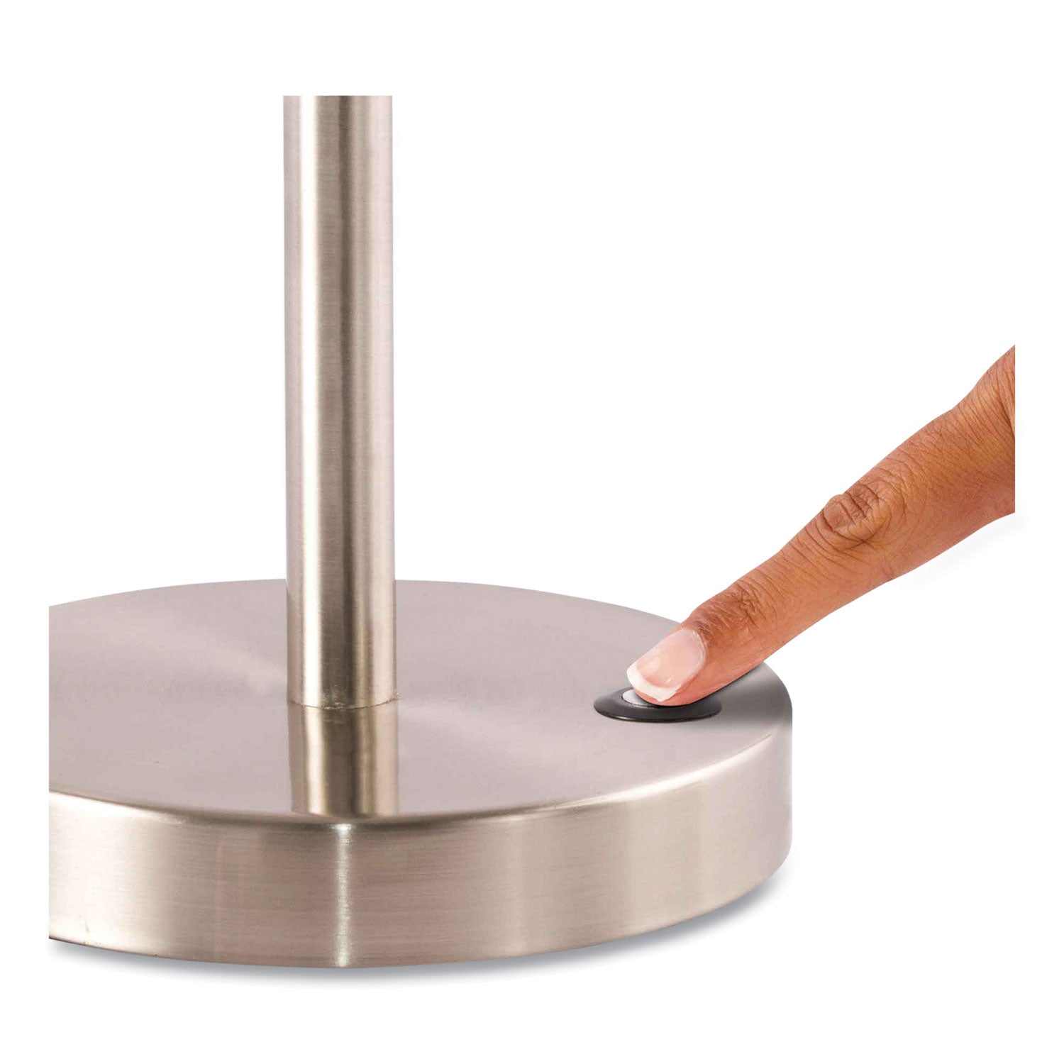 OttLite® Wellness Series Harmonize LED Desk Lamp, 5" to 19" High, Silver