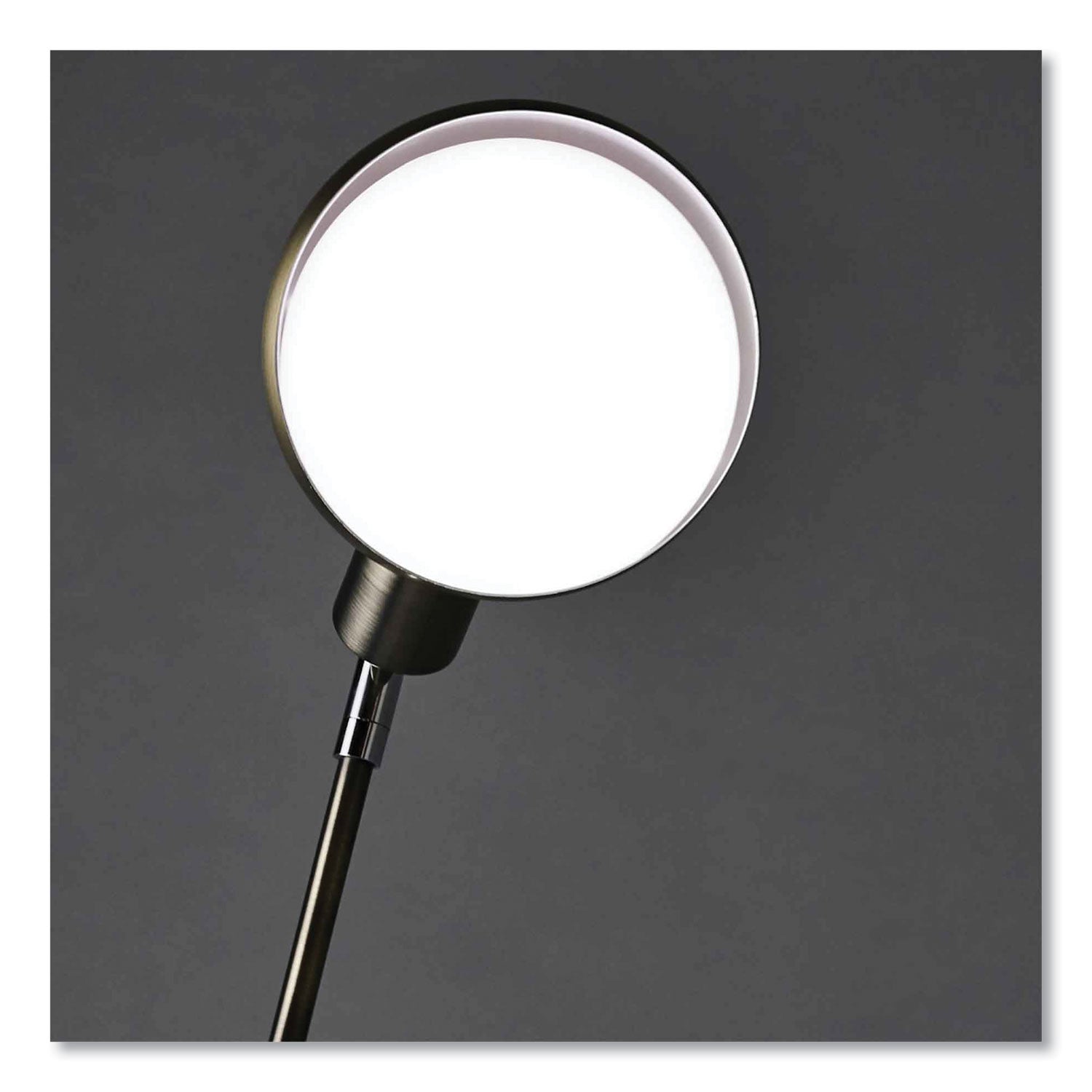 OttLite® Wellness Series Refine LED Desk Lamp, 27" High, Antiqued Brass