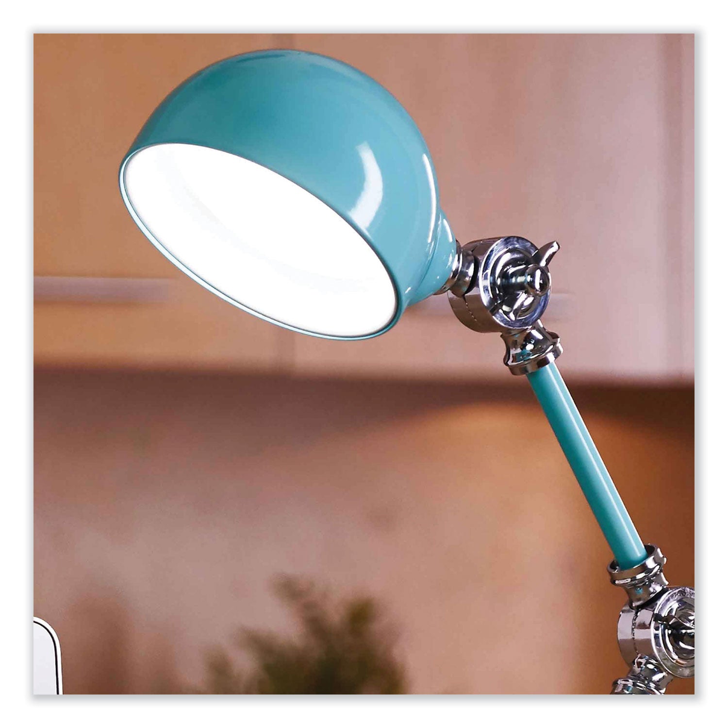 OttLite® Wellness Series Revive LED Desk Lamp, 15.5" High, Turquoise