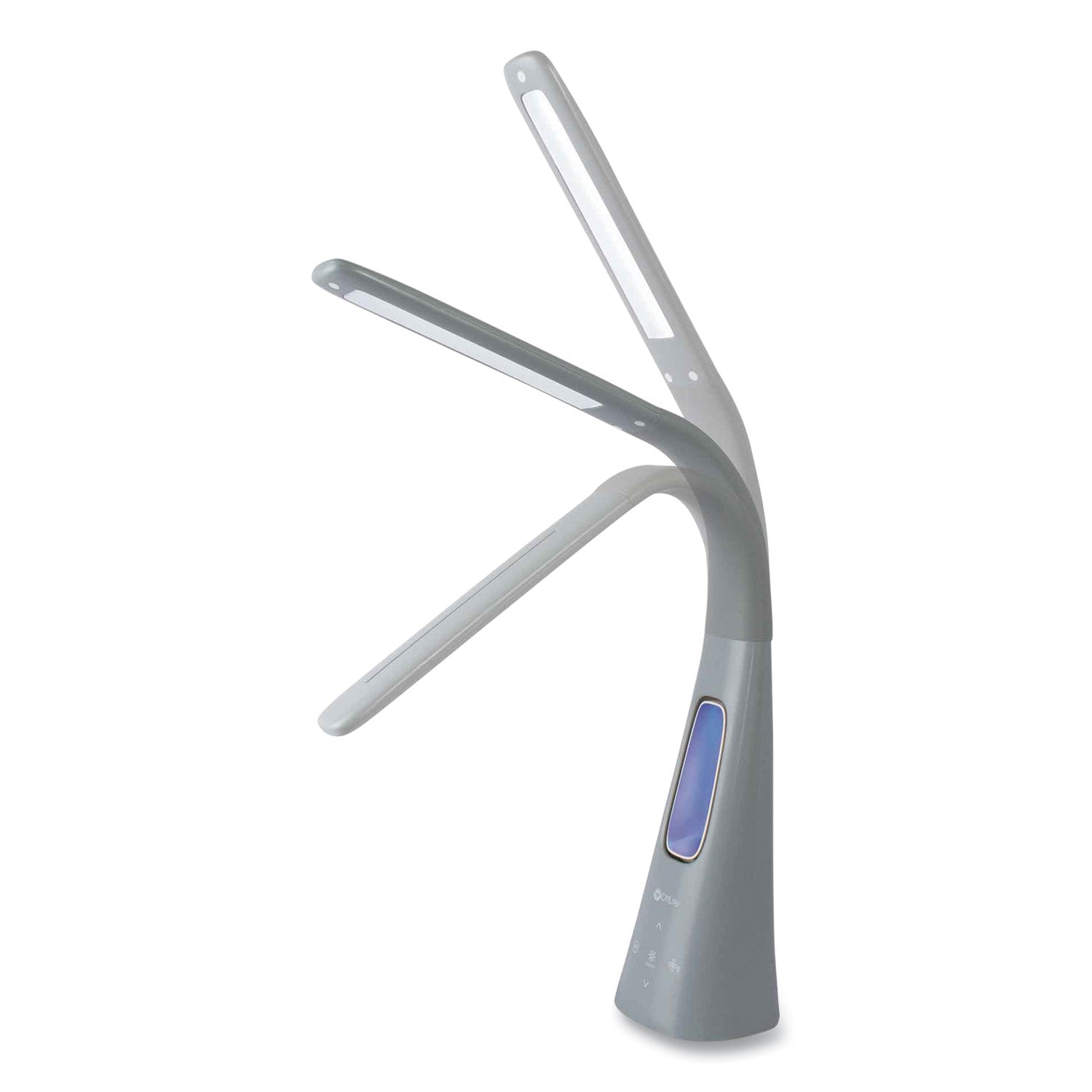 OttLite® Cool Breeze Fan Lamp, 15" to 26.5" High, Gray