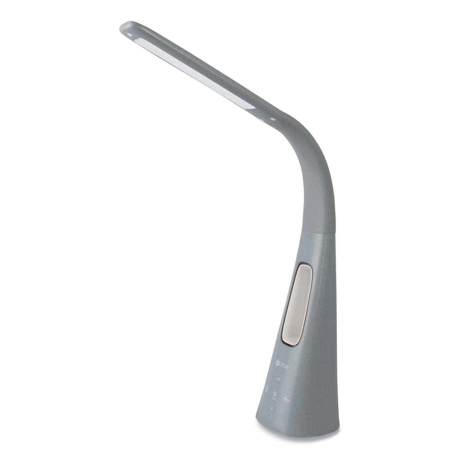 OttLite® Cool Breeze Fan Lamp, 15" to 26.5" High, Gray