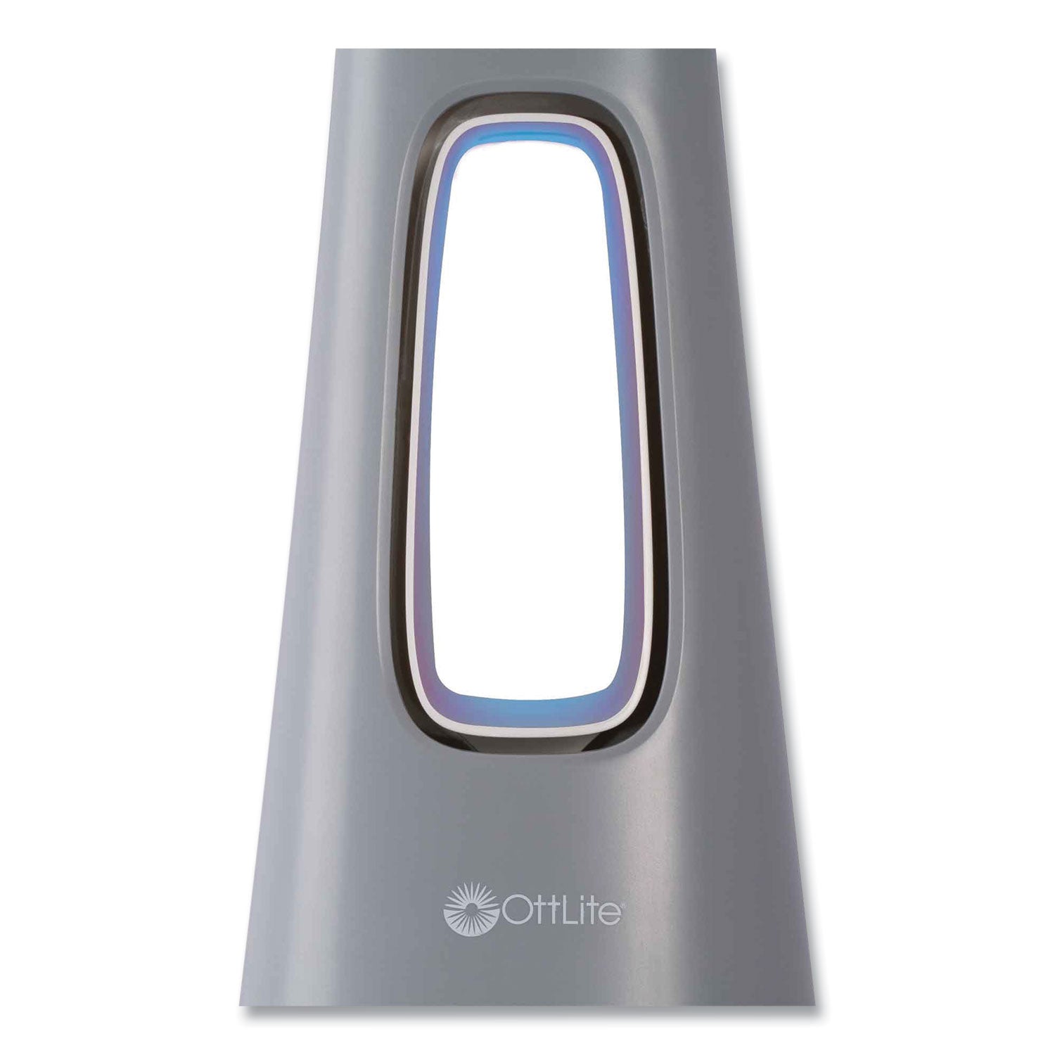 OttLite® Cool Breeze Fan Lamp, 15" to 26.5" High, Gray