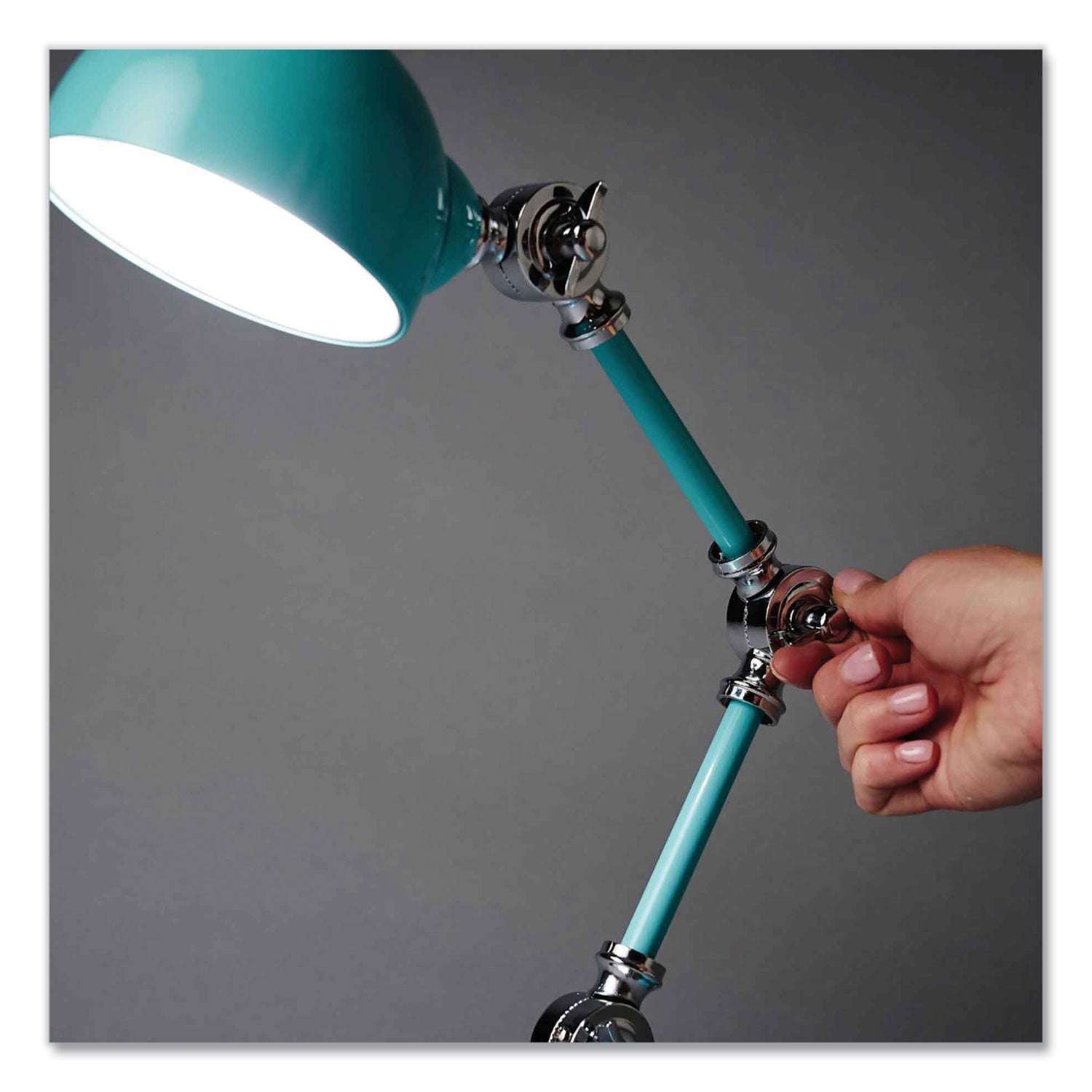 OttLite® Wellness Series Revive LED Desk Lamp, 15.5" High, Turquoise