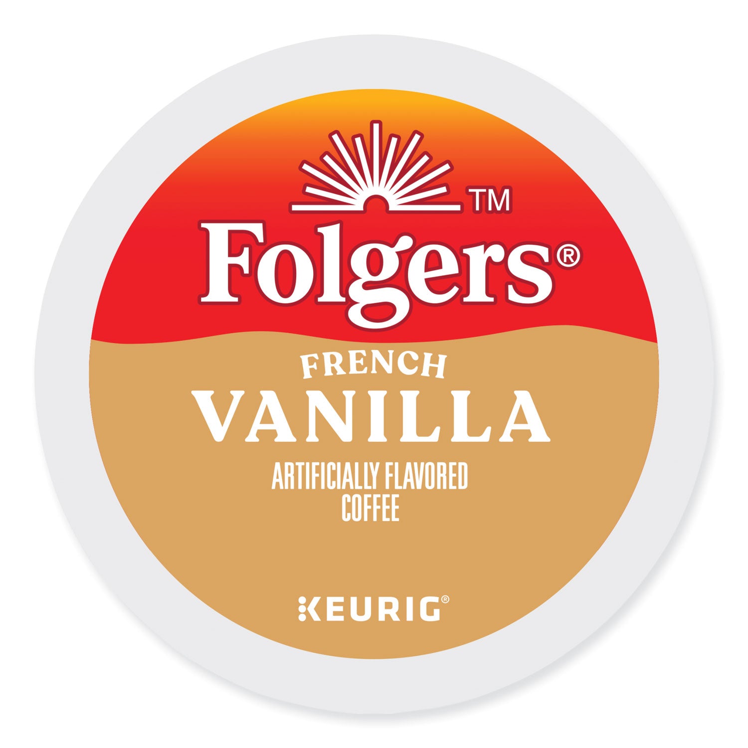 Folgers® French Vanilla Coffee K-Cups, 24/Box