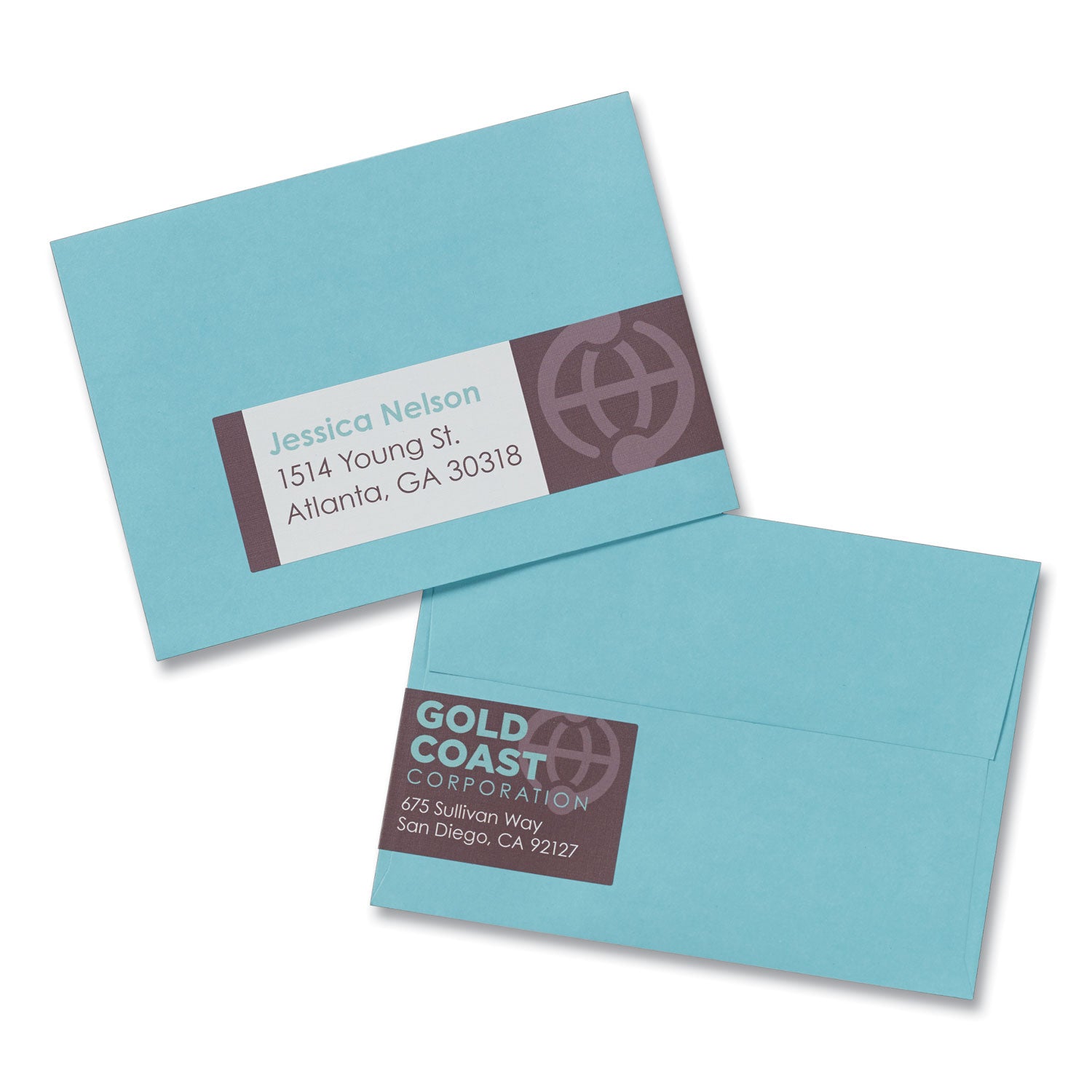 Avery® Rectangle Labels, Inkjet/laser Printers, 7.85 X 1.75, Textured White, 5/sheet, 10 Sheets/pack