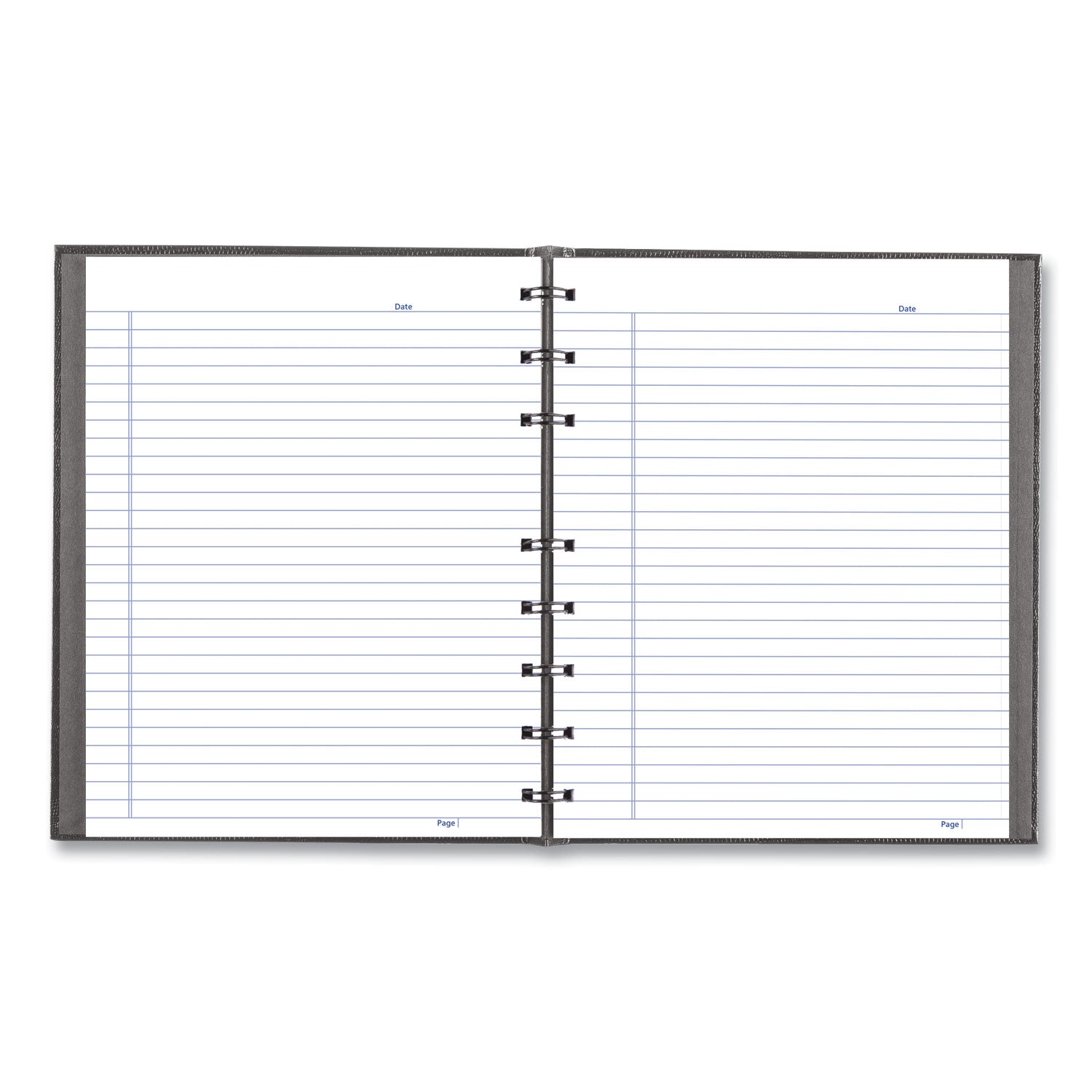 Blueline® NotePro Notebook, 1-Subject, Medium/College Rule, Cool Gray Cover, (75) 9.25 x 7.25 Sheets