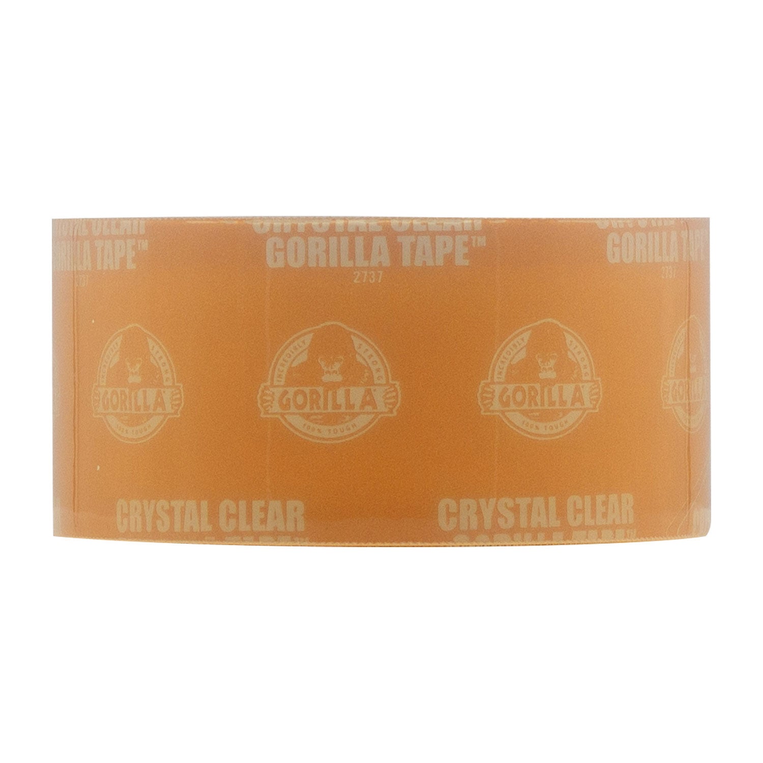 Gorilla® Crystal Clear Tape, 3" Core, 1.88" x 18 yds