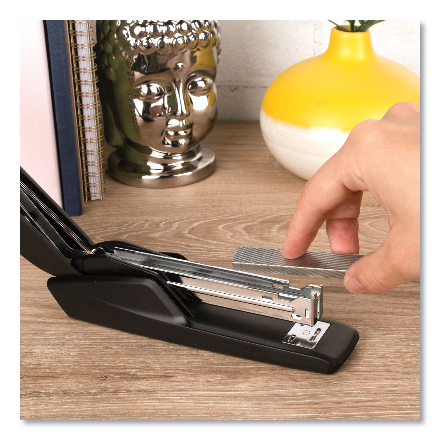 Swingline® Standard Full Strip Desk Stapler, 20-Sheet Capacity, Black