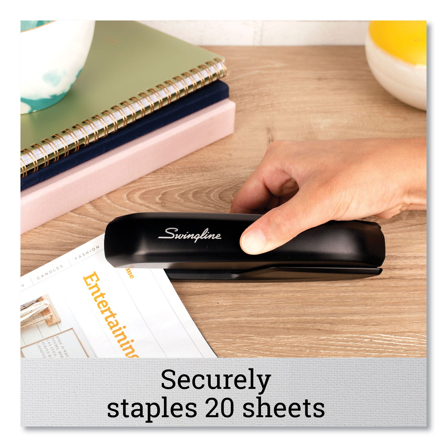 Swingline® Standard Stapler Value Pack, 20-Sheet Capacity, Black