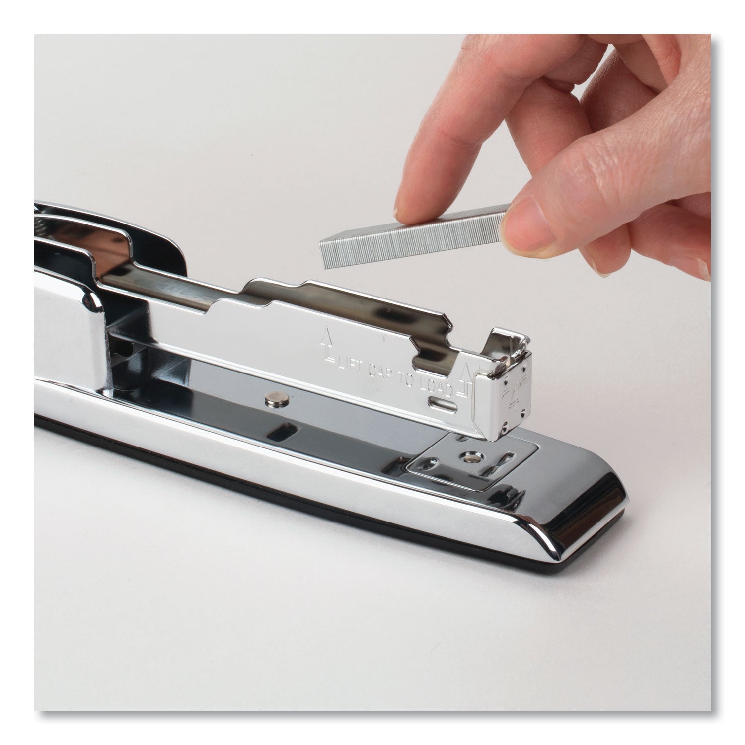 Swingline® 747 Business Full Strip Desk Stapler, 30-Sheet Capacity, Polished Chrome
