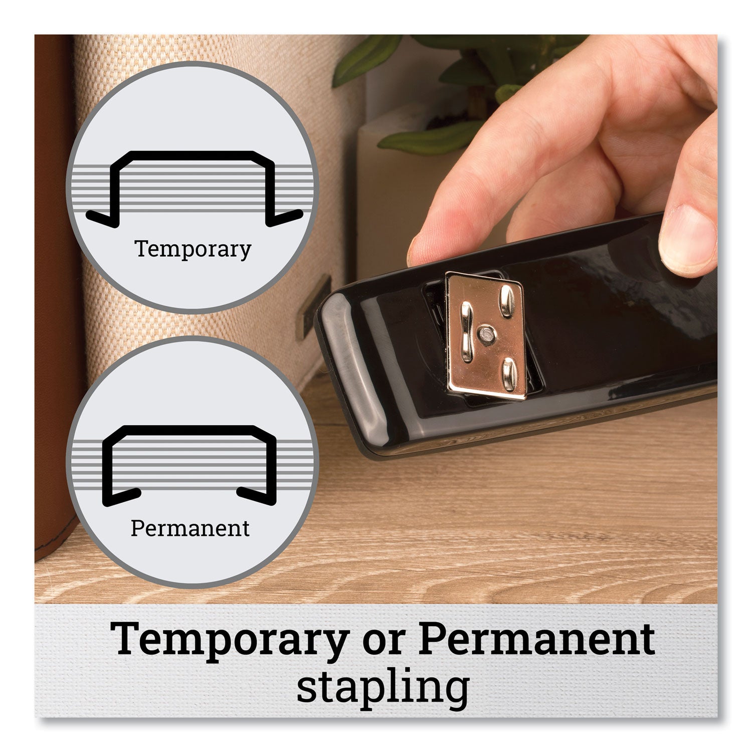 Swingline® 747 Business Full Strip Desk Stapler, 30-Sheet Capacity, Black