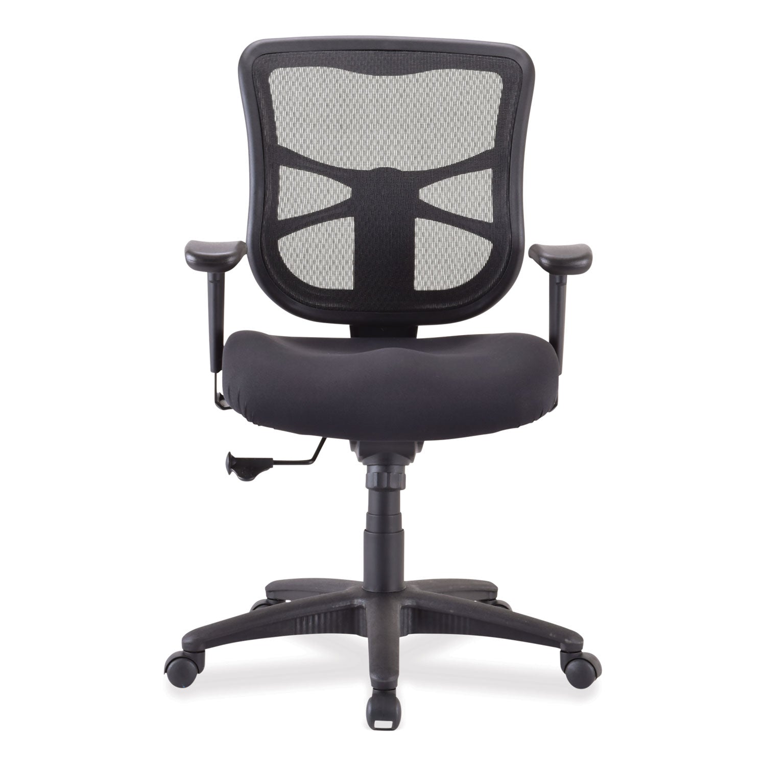 Alera® Alera Elusion Series Mesh Mid-Back Swivel/tilt Chair, Supports Up To 275 Lb, 17.9" To 21.8" Seat Height, Black