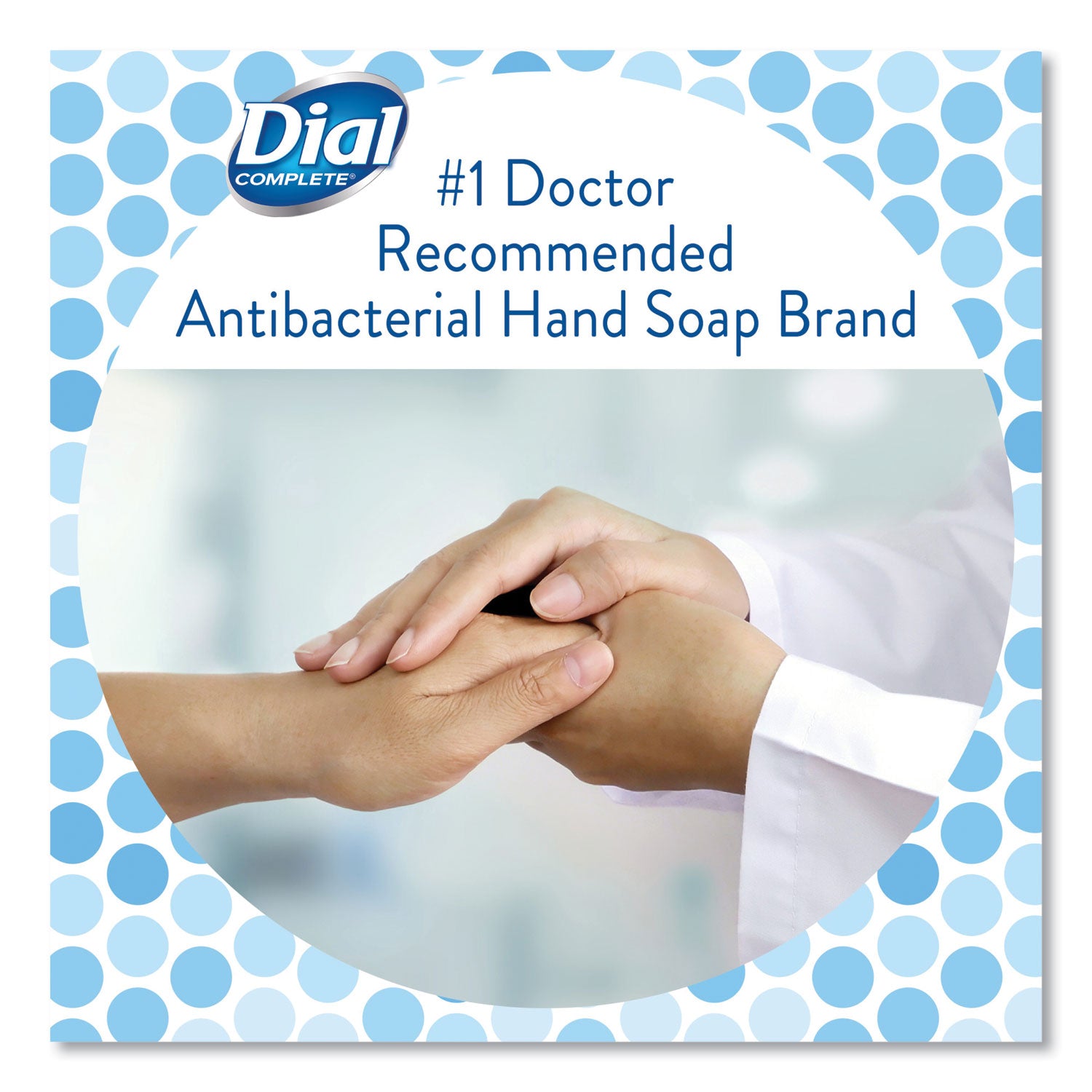 Dial® Antibacterial Liquid Hand Soap, White Tea Scent, 11 oz, 12/Carton