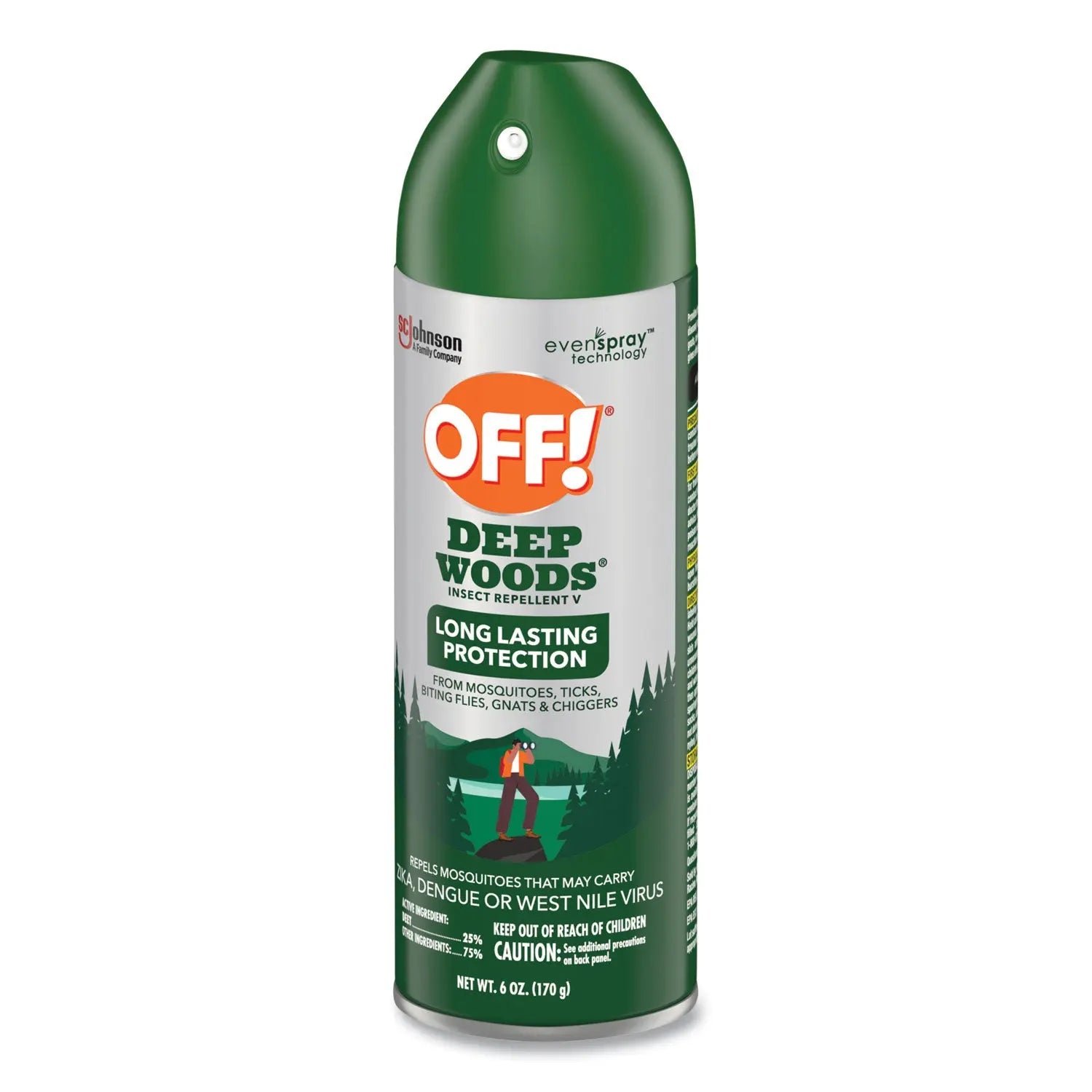 Deep Woods Insect Repellent, 6 oz Aerosol Spray OFF!® Flipcost