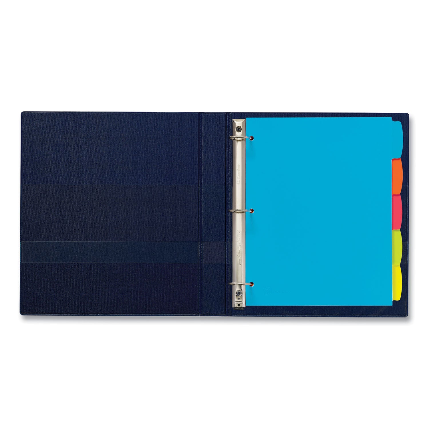 Avery® Big Tab Write and Erase Durable Plastic Dividers, 5-Tab, 11 x 8.5, Assorted, 1 Set