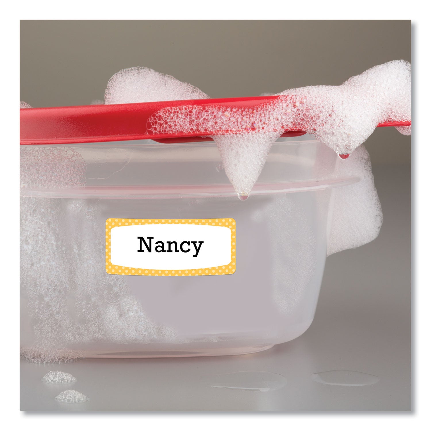 Avery® Avery Kids Handwritten Identification Labels, 1.75 X 0.75, Borders: Blue, Orange, Yellow, 12 Labels/sheet, 5 Sheets/pack