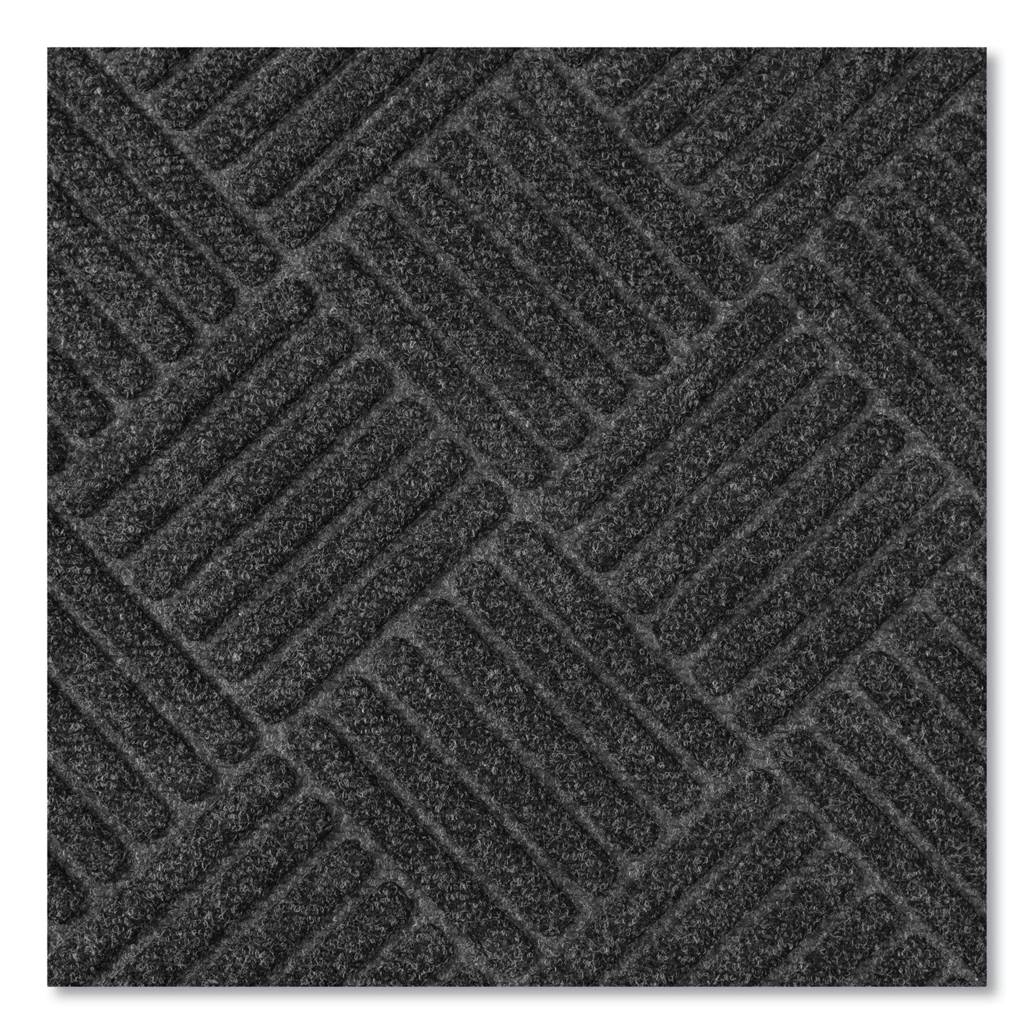 Apache Mills® Ecomat Crosshatch Entry Mat, 36 x 60, Charcoal