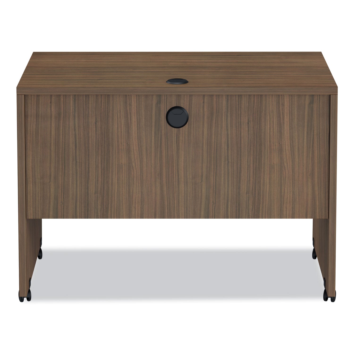 Alera® Alera Valencia Series Mobile Workstation Desk, 41.38" X 23.63" X 30", Modern Walnut